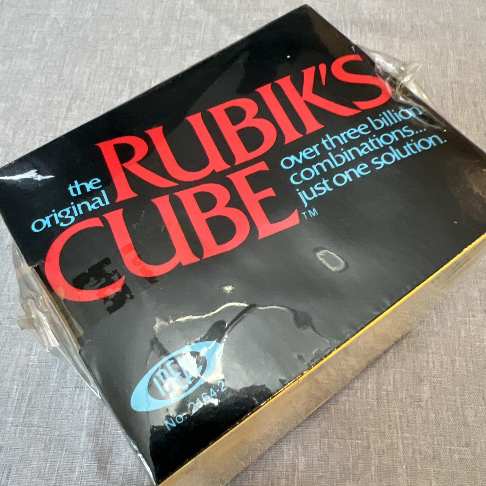 Vintage Ideal Original Rubik’s Cube in sealed Original Box ￼