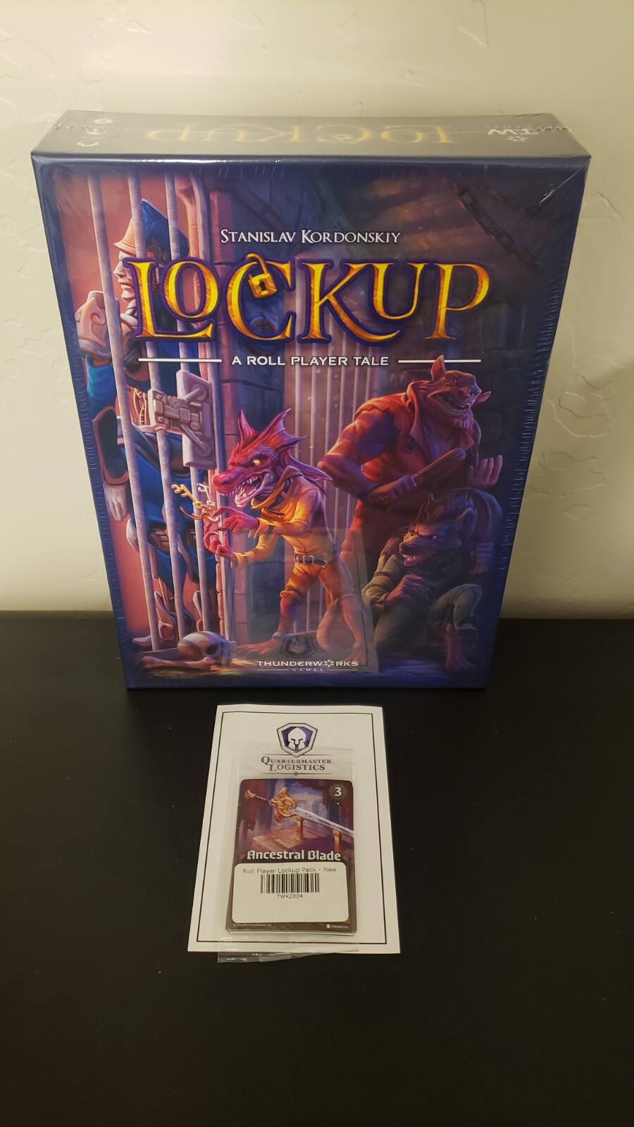 Lockup A Roll Player Tale + RP Cards by Thunderworks Games – Brand New Sealed