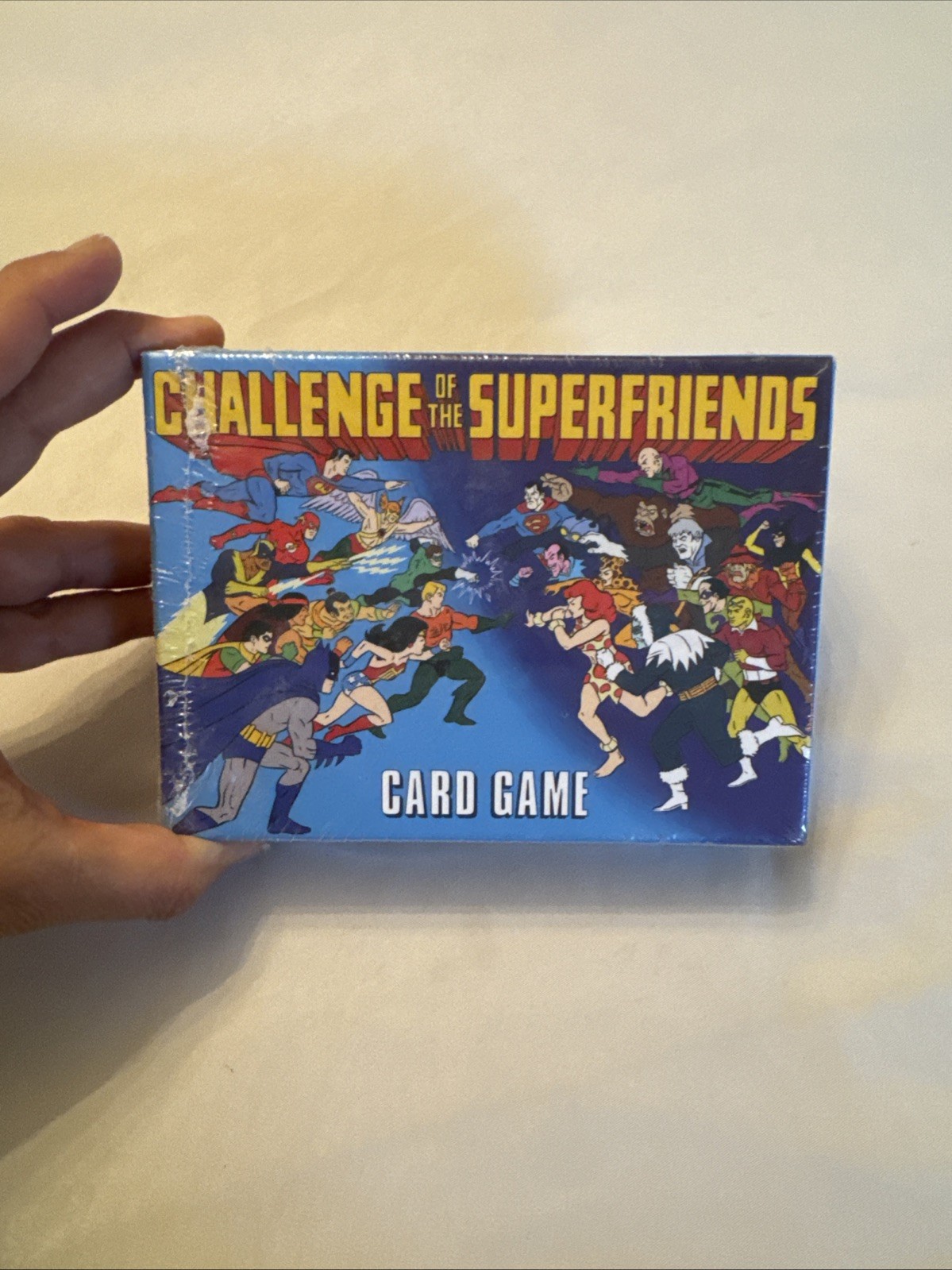 Challenge Of The Superfriends Card Game DC Comics Superman Batman Brand New