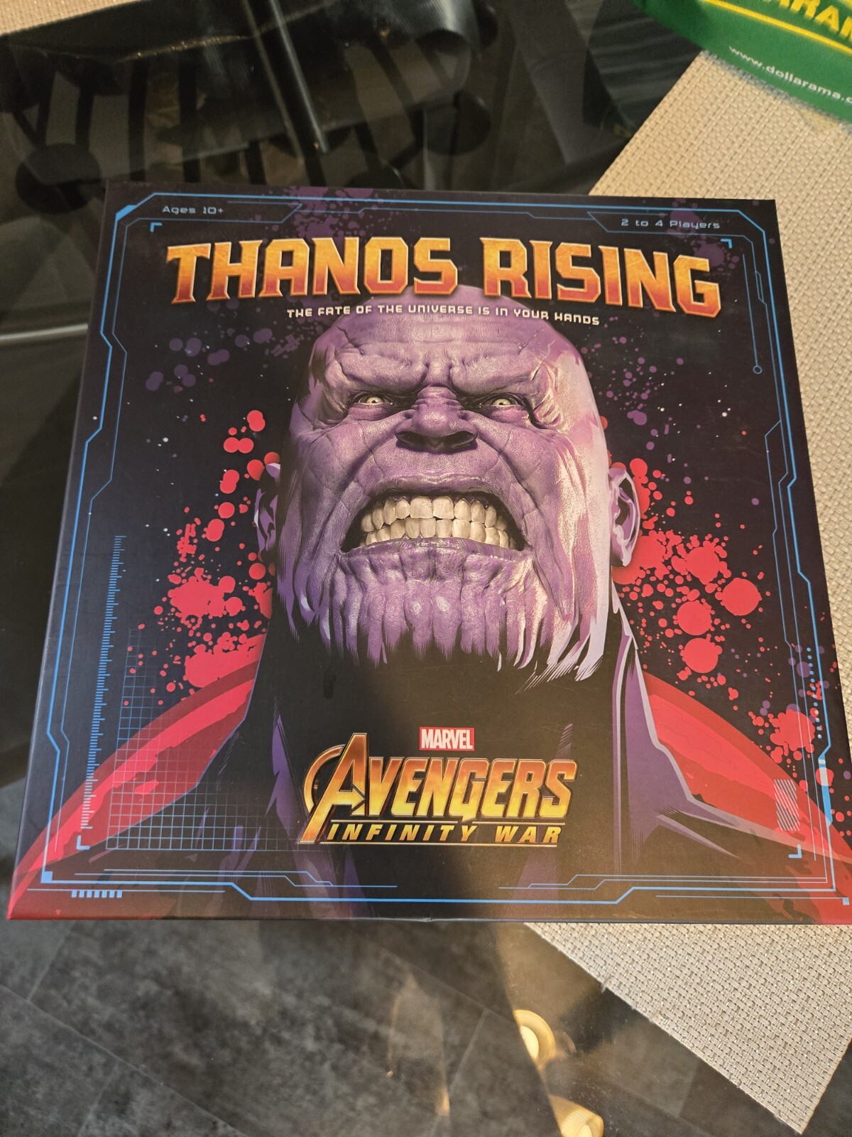 Thanos Rising Board Game – 100% Complete – Marvel Avengers Infinity War