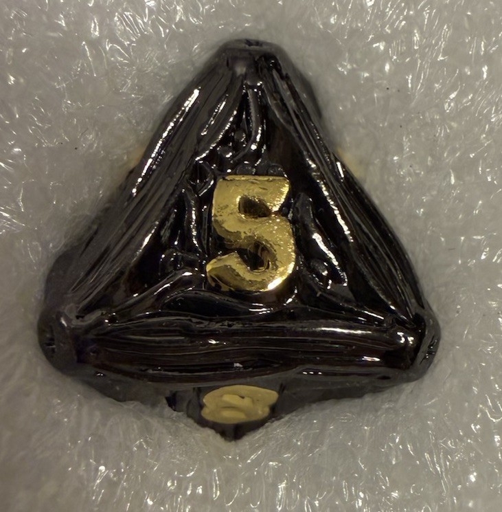 Ubeuck metal game dice 7 piece set – Multiple Colors – Black AND Gold – NEW