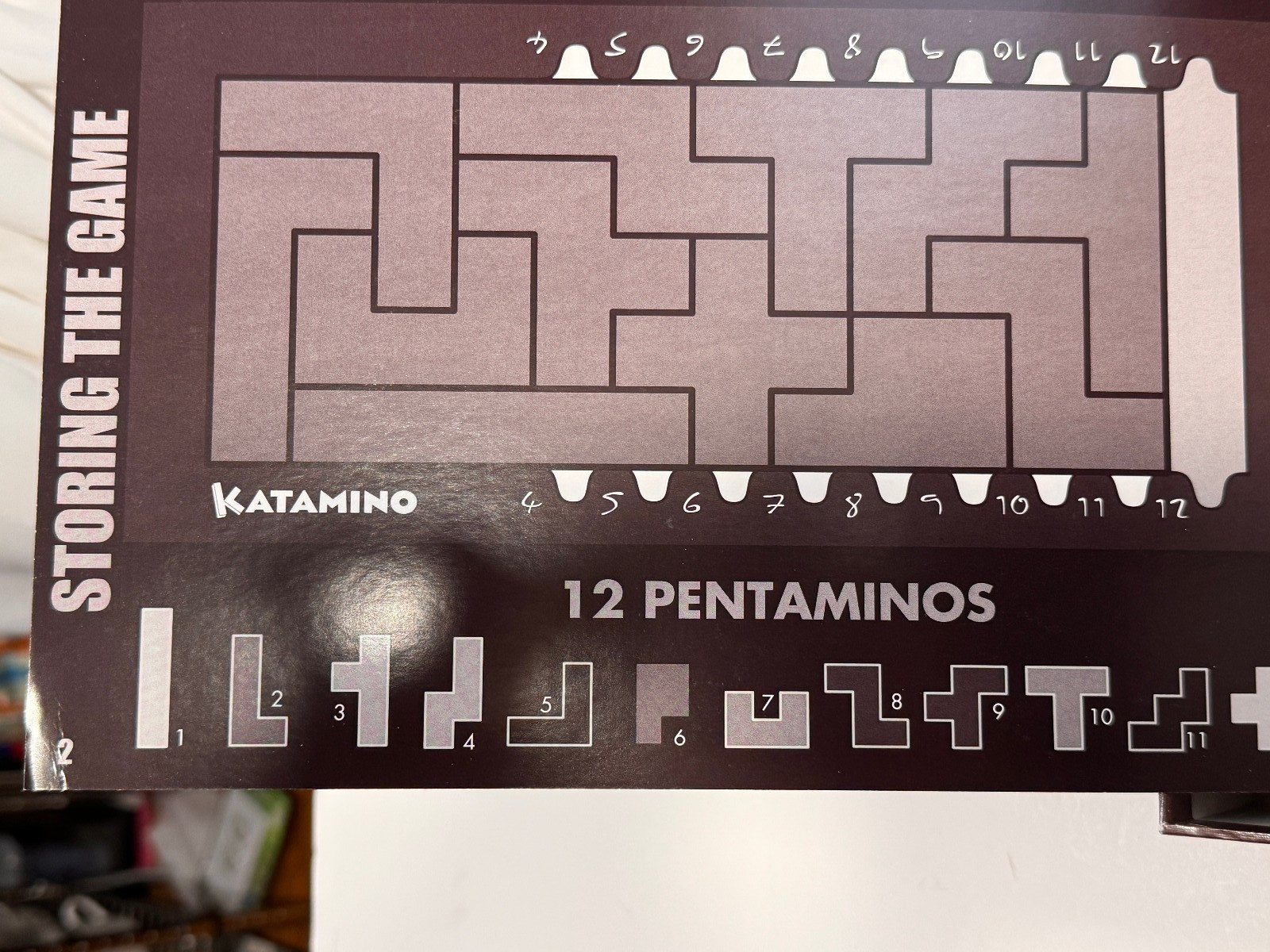 Katamino Deluxe Educational Board Game Wood Puzzle Gigamic Gorgeous Wood Pieces