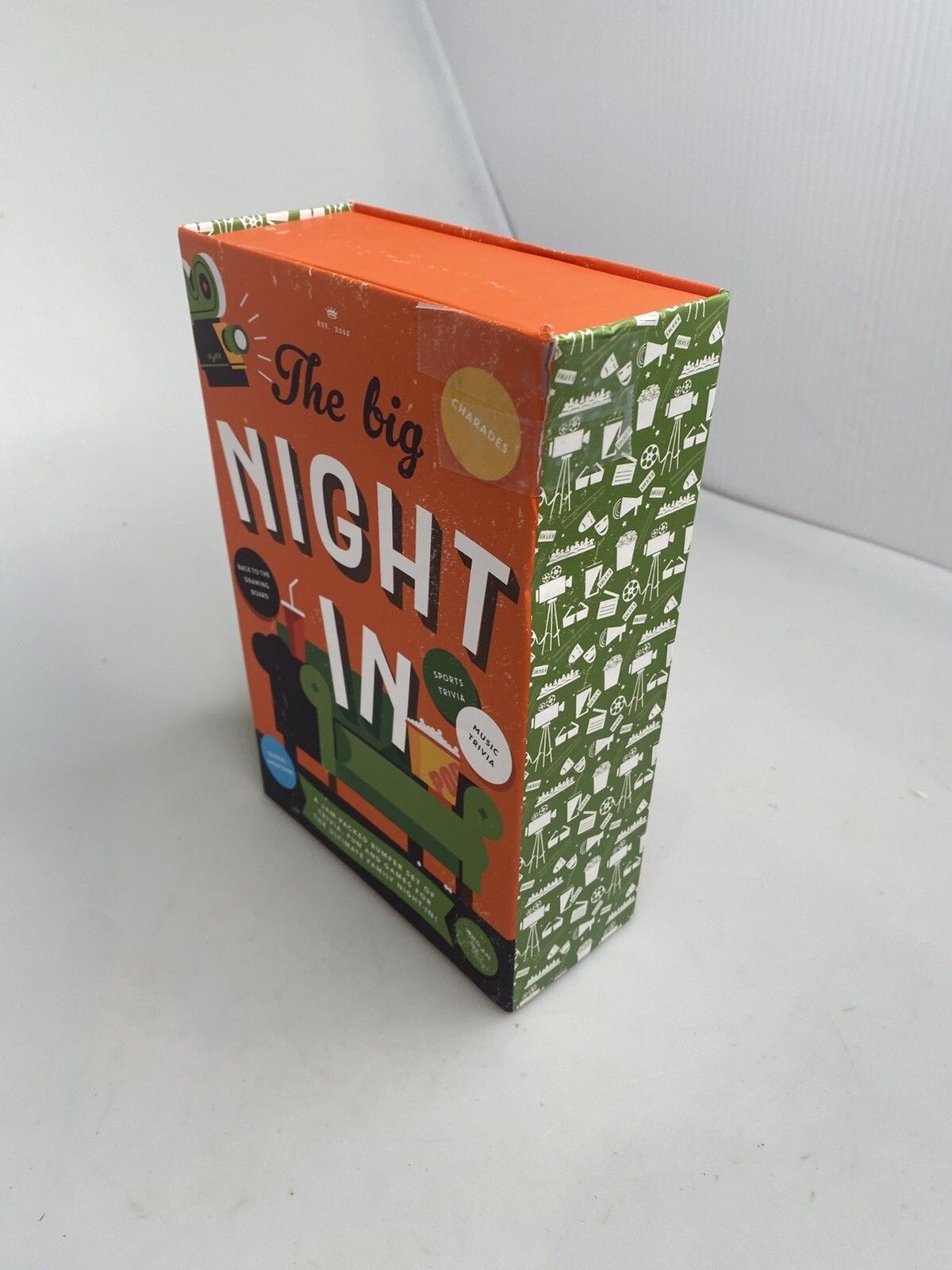 Professor Puzzle The Big Night In Trivia Game Preowned in Box Complete-