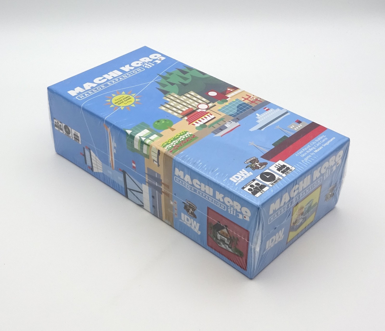 SEALED Machi Koro Harbor Expansion Set Pandasaurus/IDW Games 2016