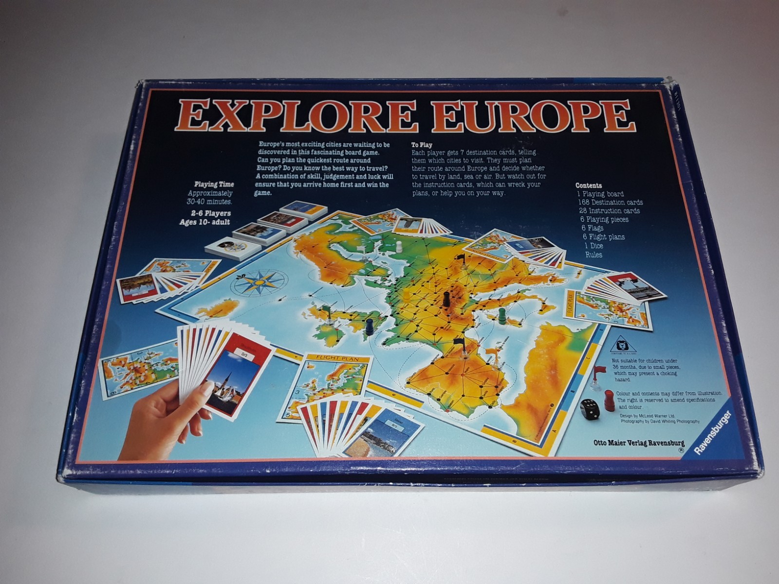 Explore Europe COMPLETE Ravensburger family geography board game