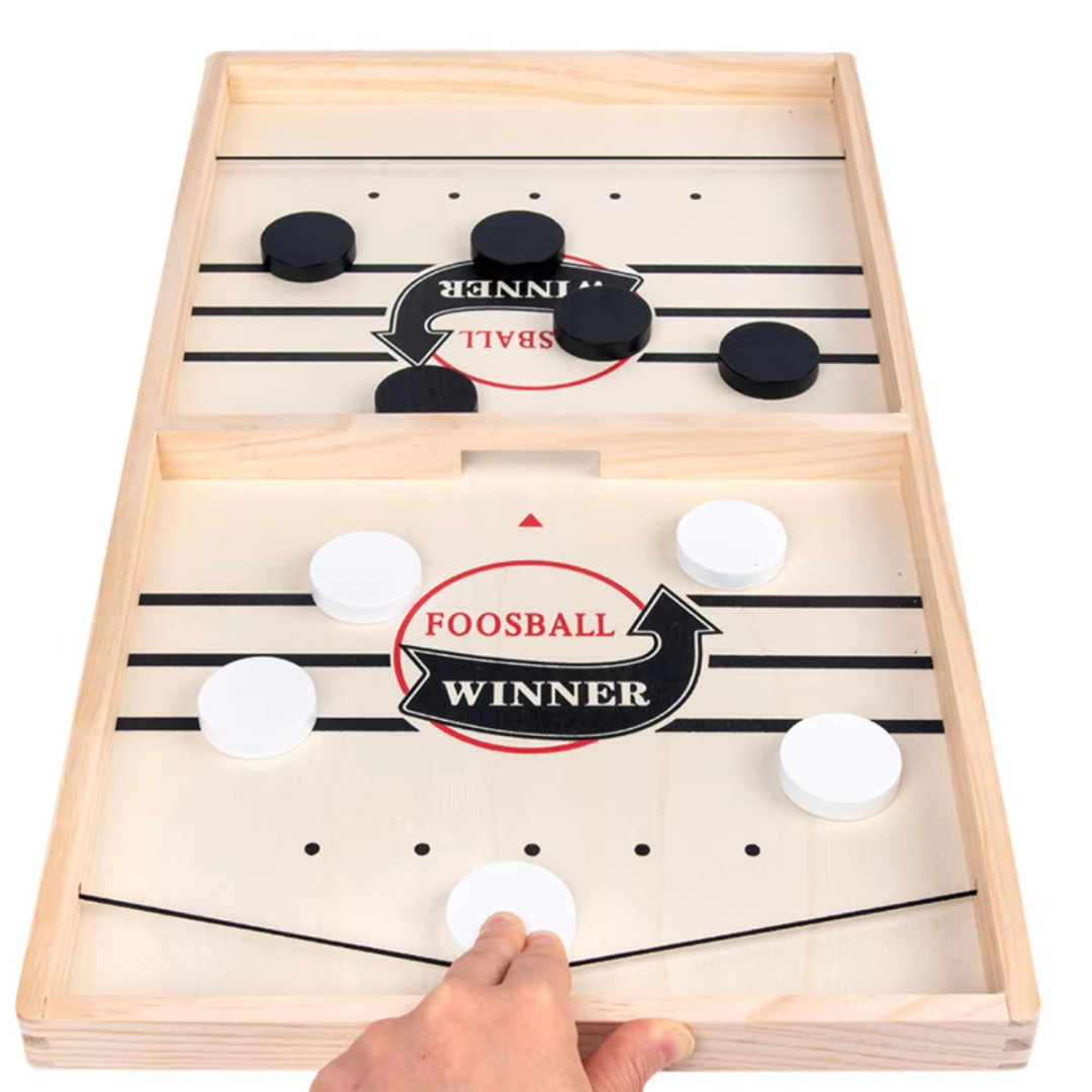 Fast Sling Puck Board Game Table Hockey Foosball Toys For Family Children*