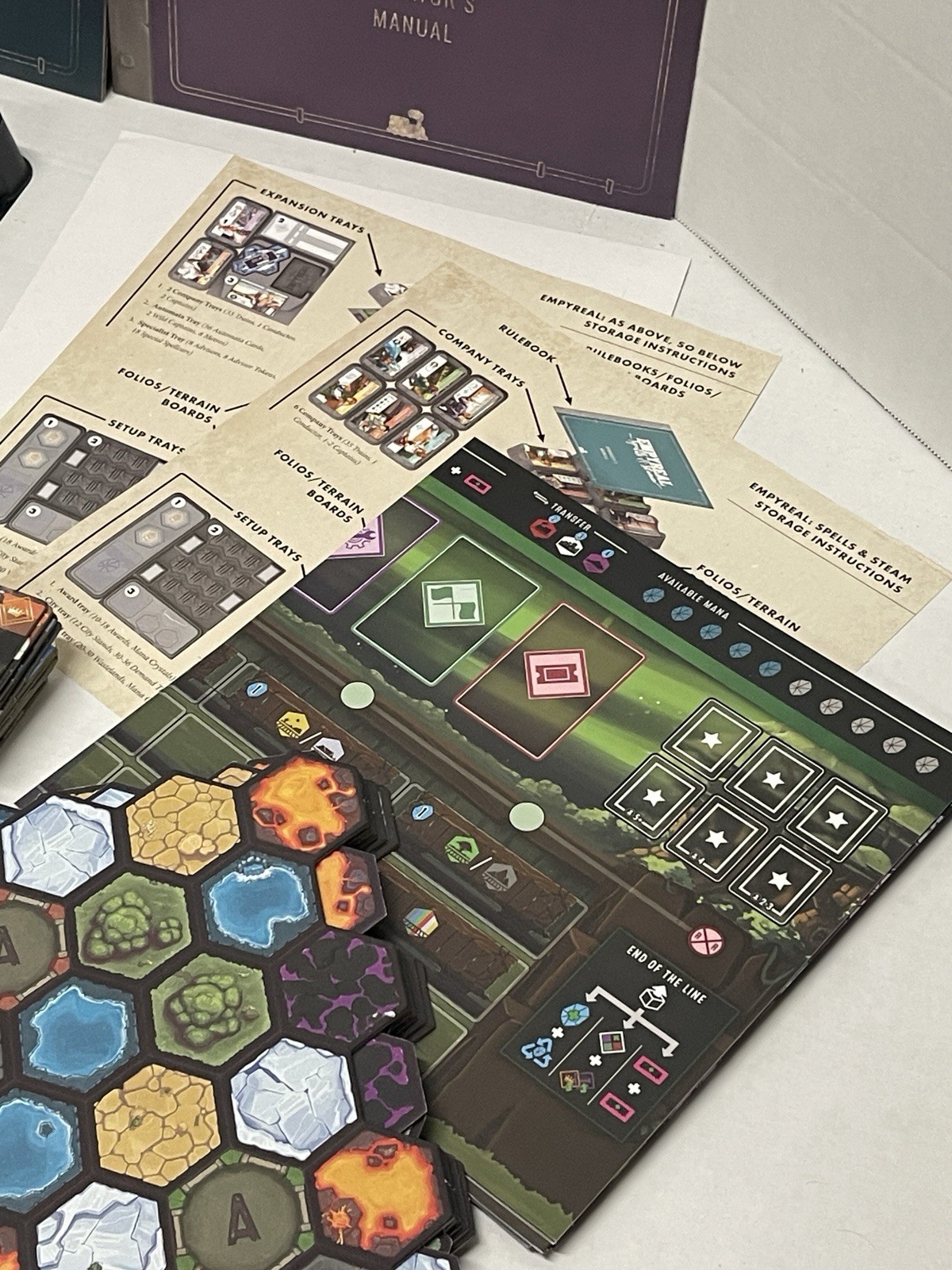 Empyreal – Spells & Steam / As Above So Below Board Game L99 Games