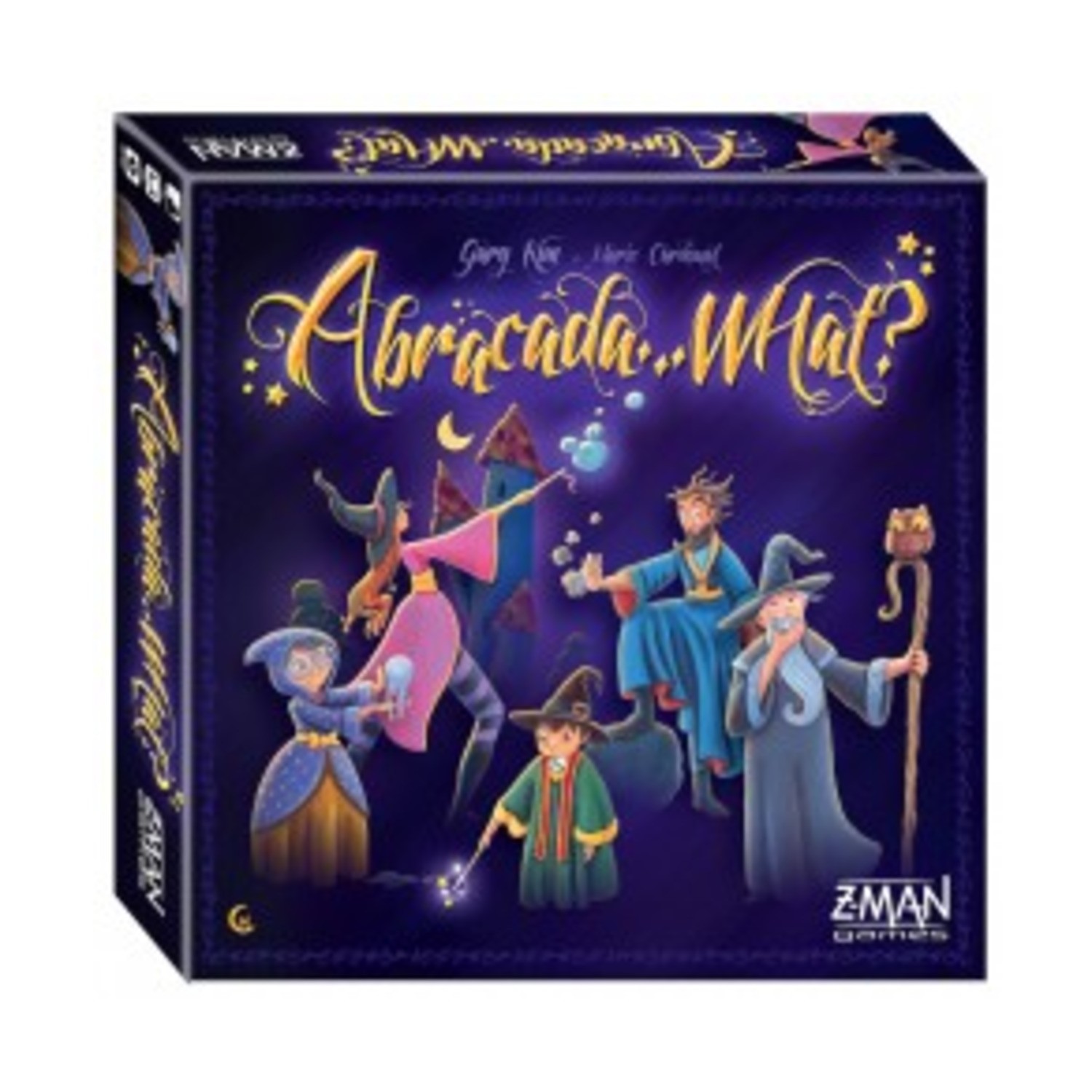 Z-Man Boardgame Abracada…What? Box VG+/NM