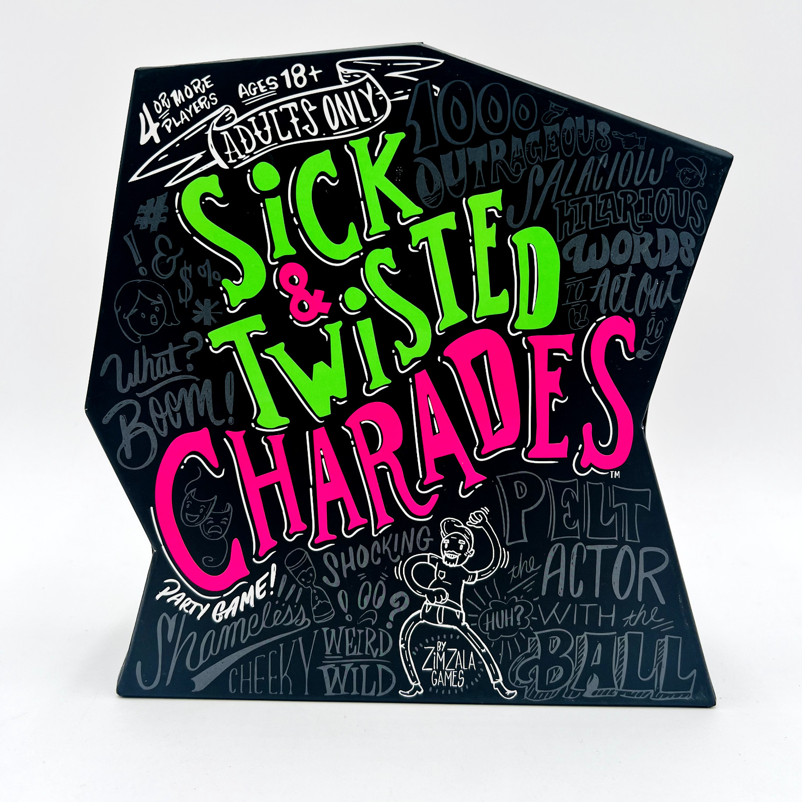 Sick and Twisted Charades Game Wonder Forge 2017 Party Family NIB