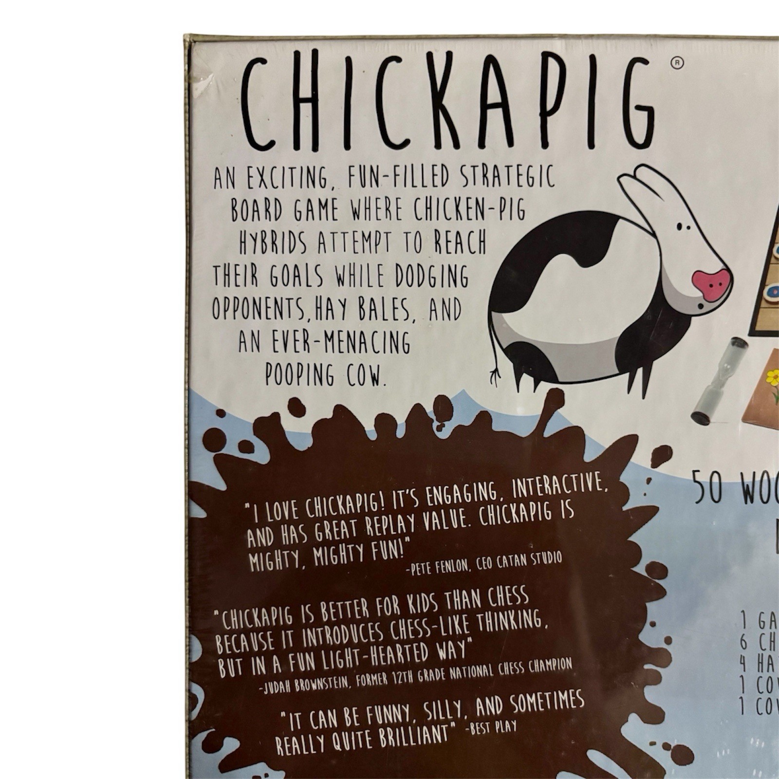 Chickapig Board Game Family Friendly, New Sealed, Brand New *Please Read*