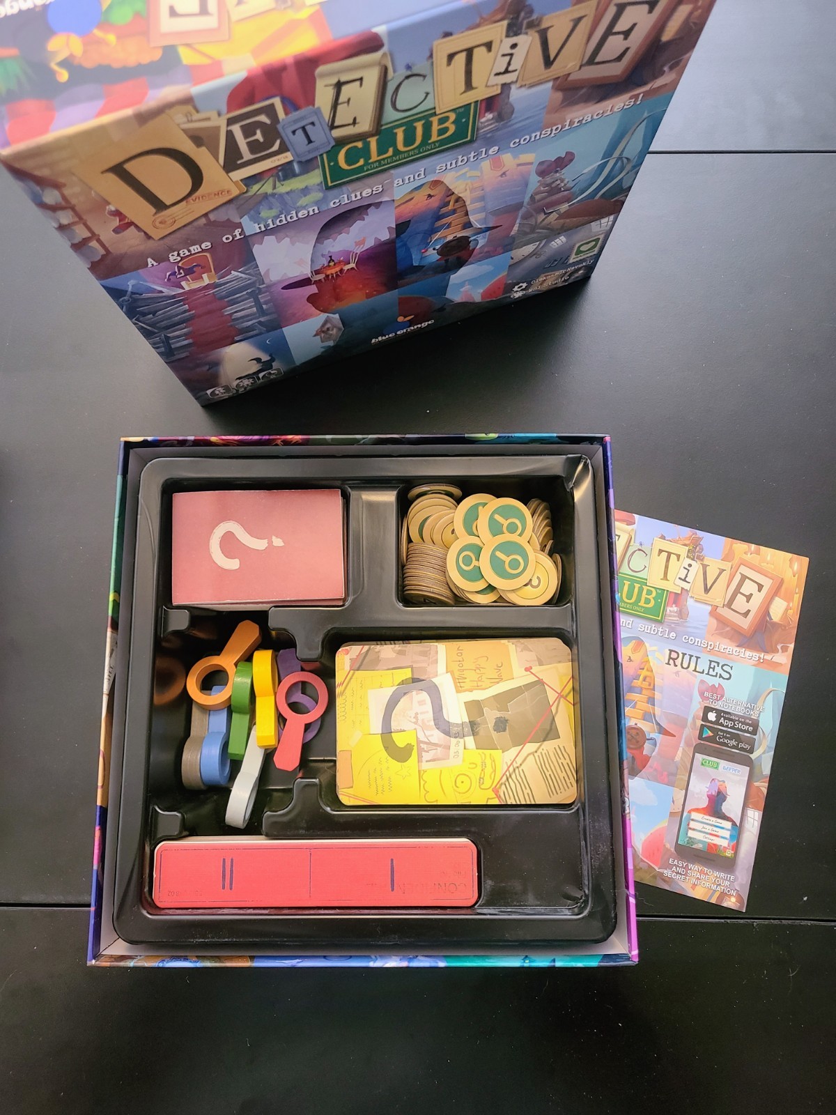 Detective Club Board Game (Blue Orange) 2019