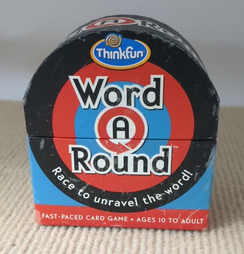Thinkfun Word A Round Race To Unravel The Word, Fast-Paced Card Game 10 To Adult