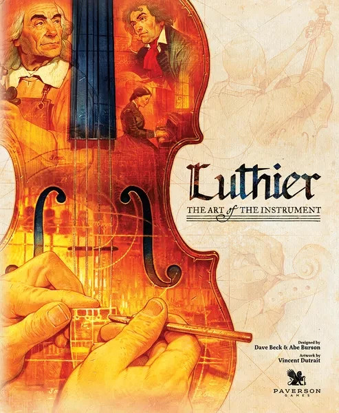 Luthier The Art of the Instrument Board Game RETAIL VERSION Paverson Games – NIS