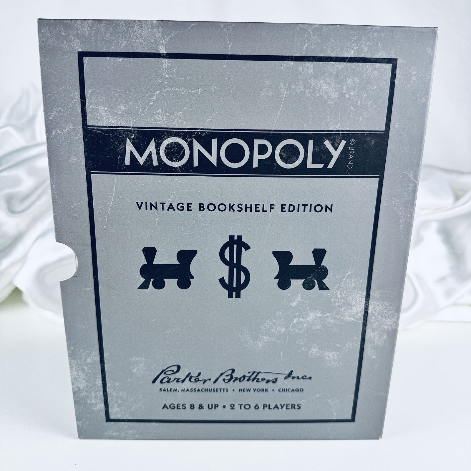 Monopoly Vintage Bookshelf Edition Complete • OPEN BOX WS Game Company Hasbro
