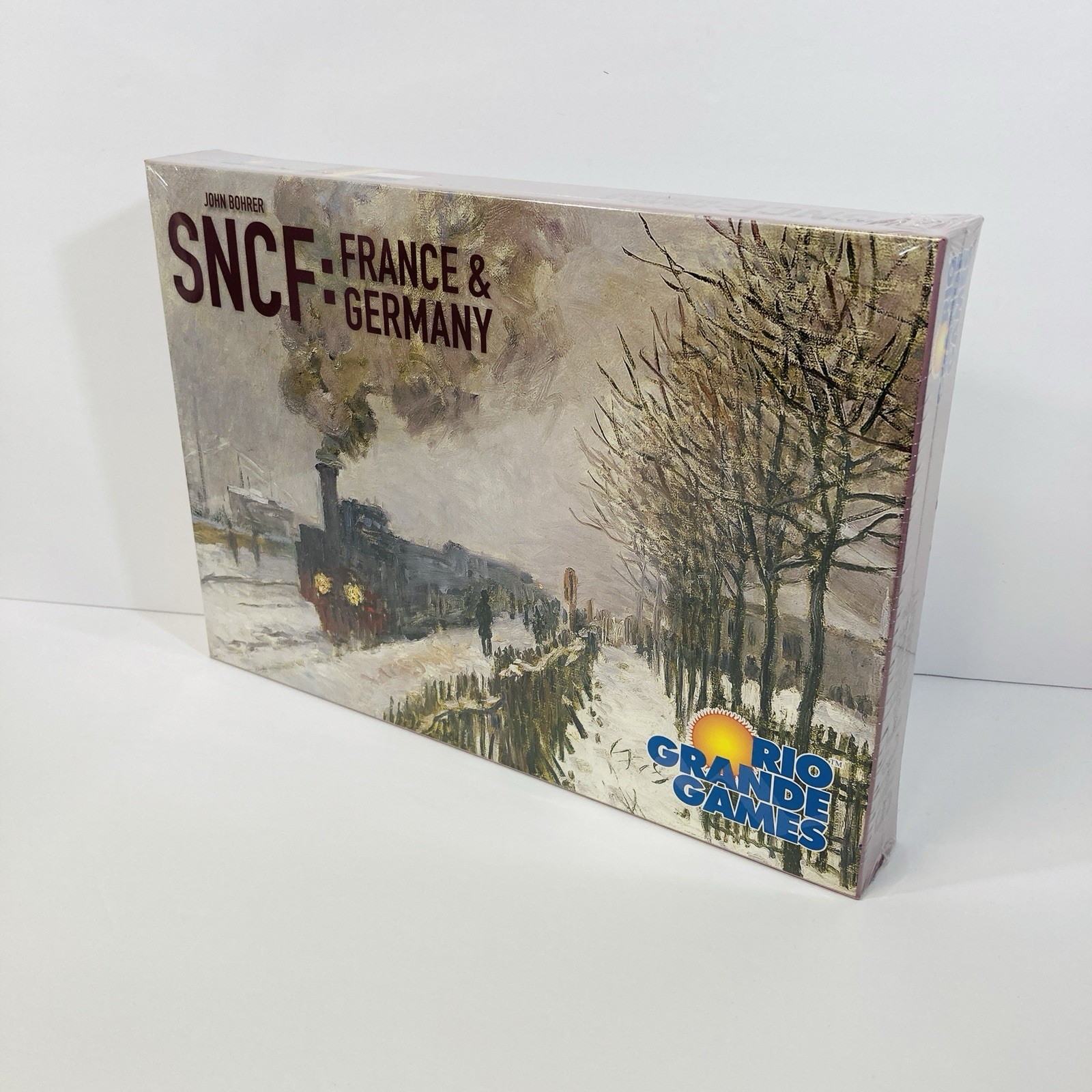New SNCF FRANCE & GERMANY BOARD GAME rio grande train strategy winsome SEALED
