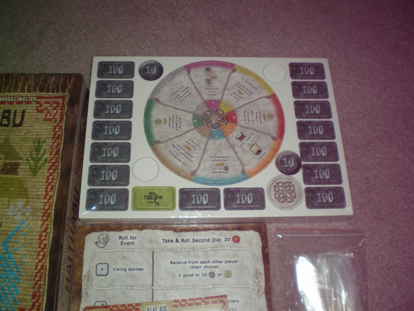 Haithabu Board Game by Speilworxx – Contents In Shrink Never Played Wolfgang