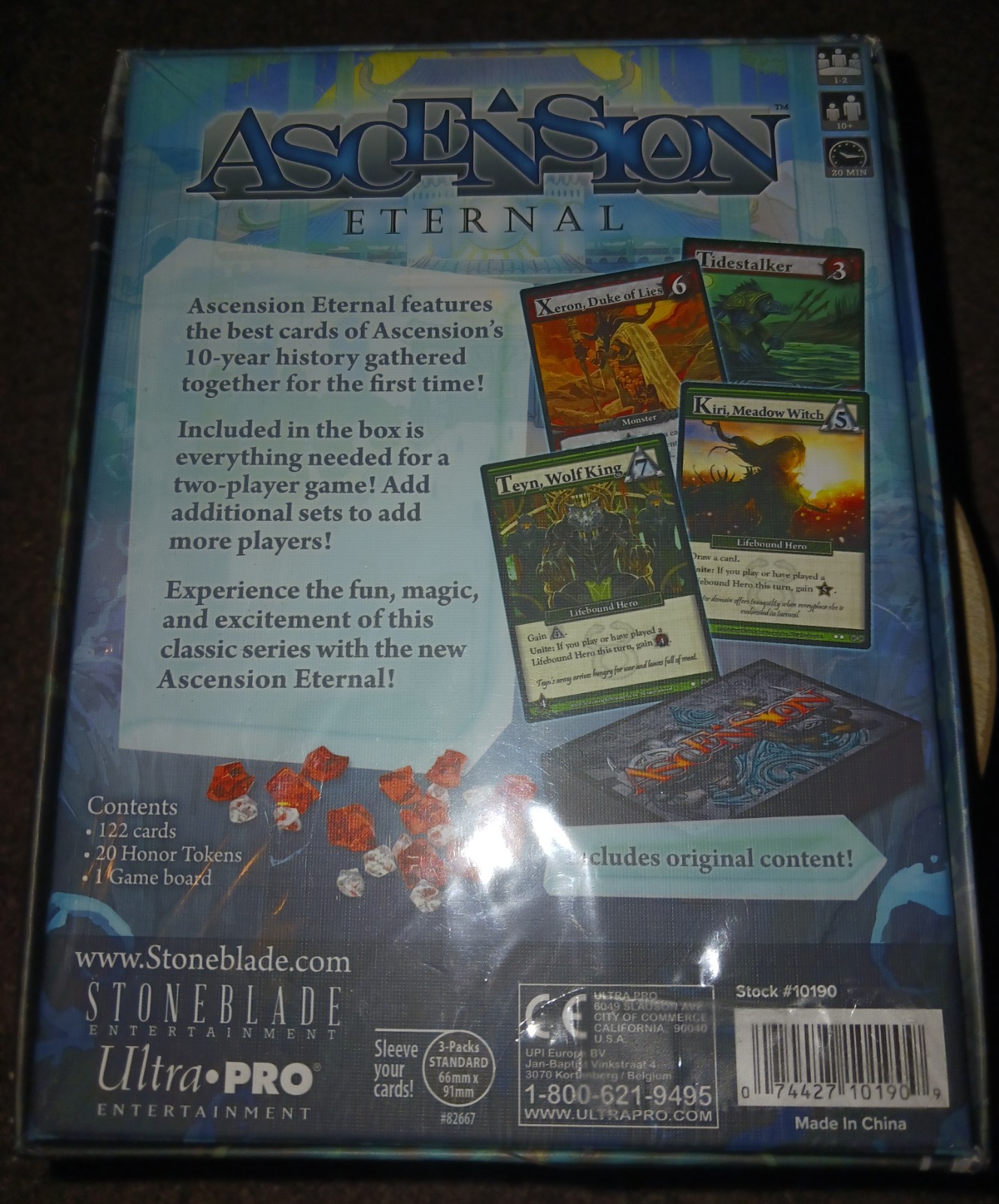 New SEALED Ascension Deckbuilding Game: Ascension Eternal