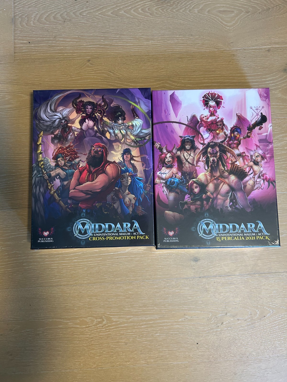 Middara: Unintentional Malum – Lupercalia 2021 pack + cross promotional pack NEW