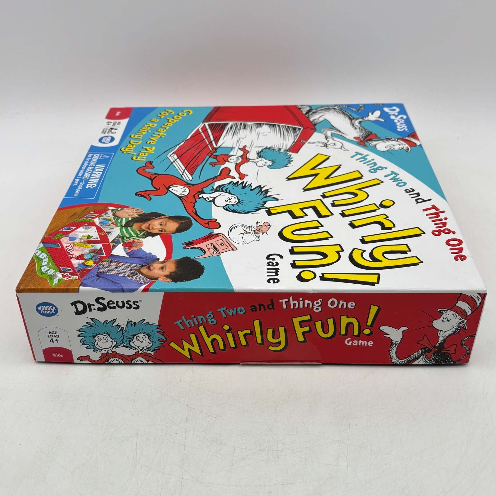 Dr. Seuss Whirly Fun Game COMPLETE Wonder Forge 2016 Kids Family Cat in the Hat