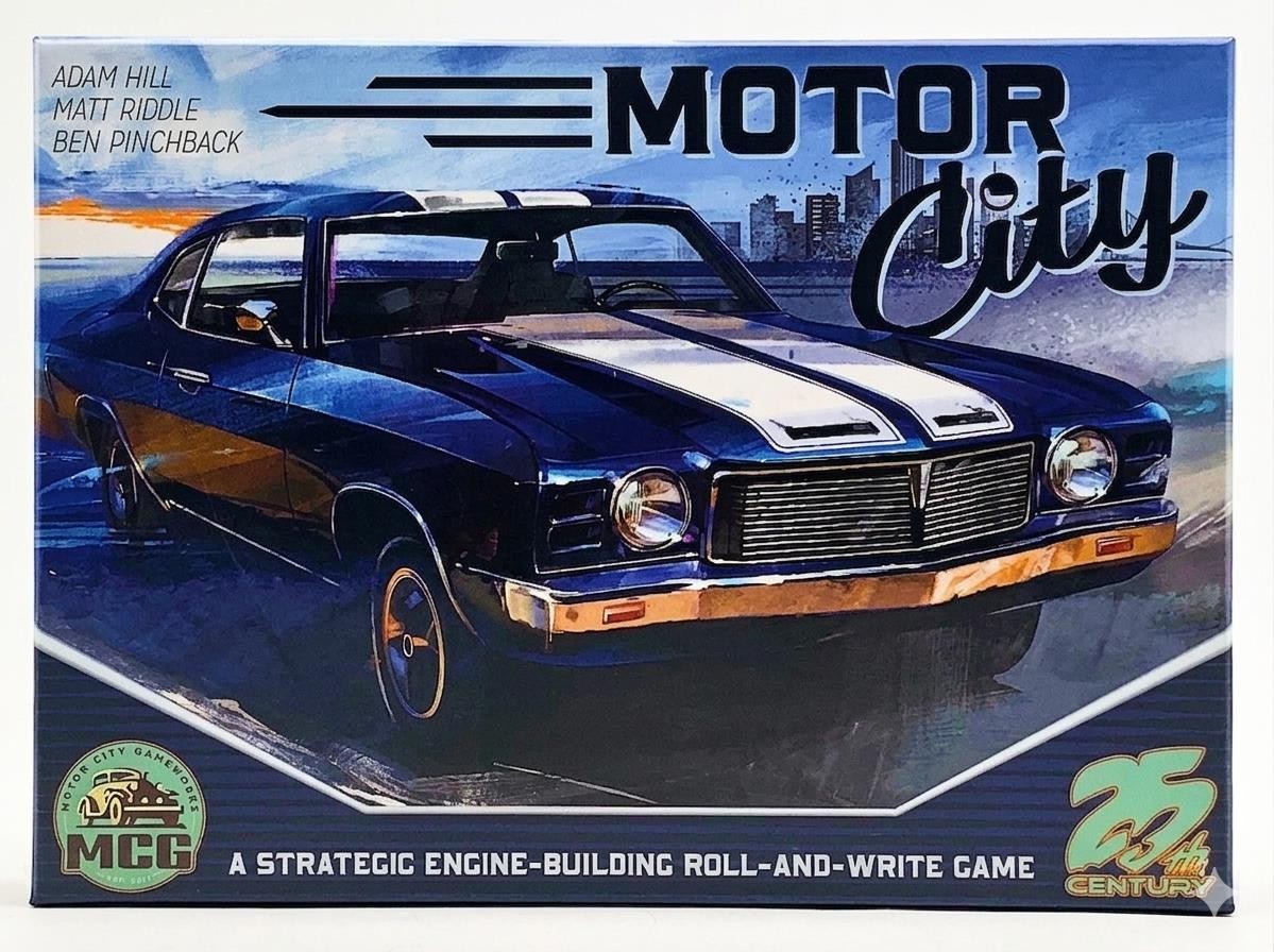 Motor City Kickstarter Edition by 25th Century Games – SEALED