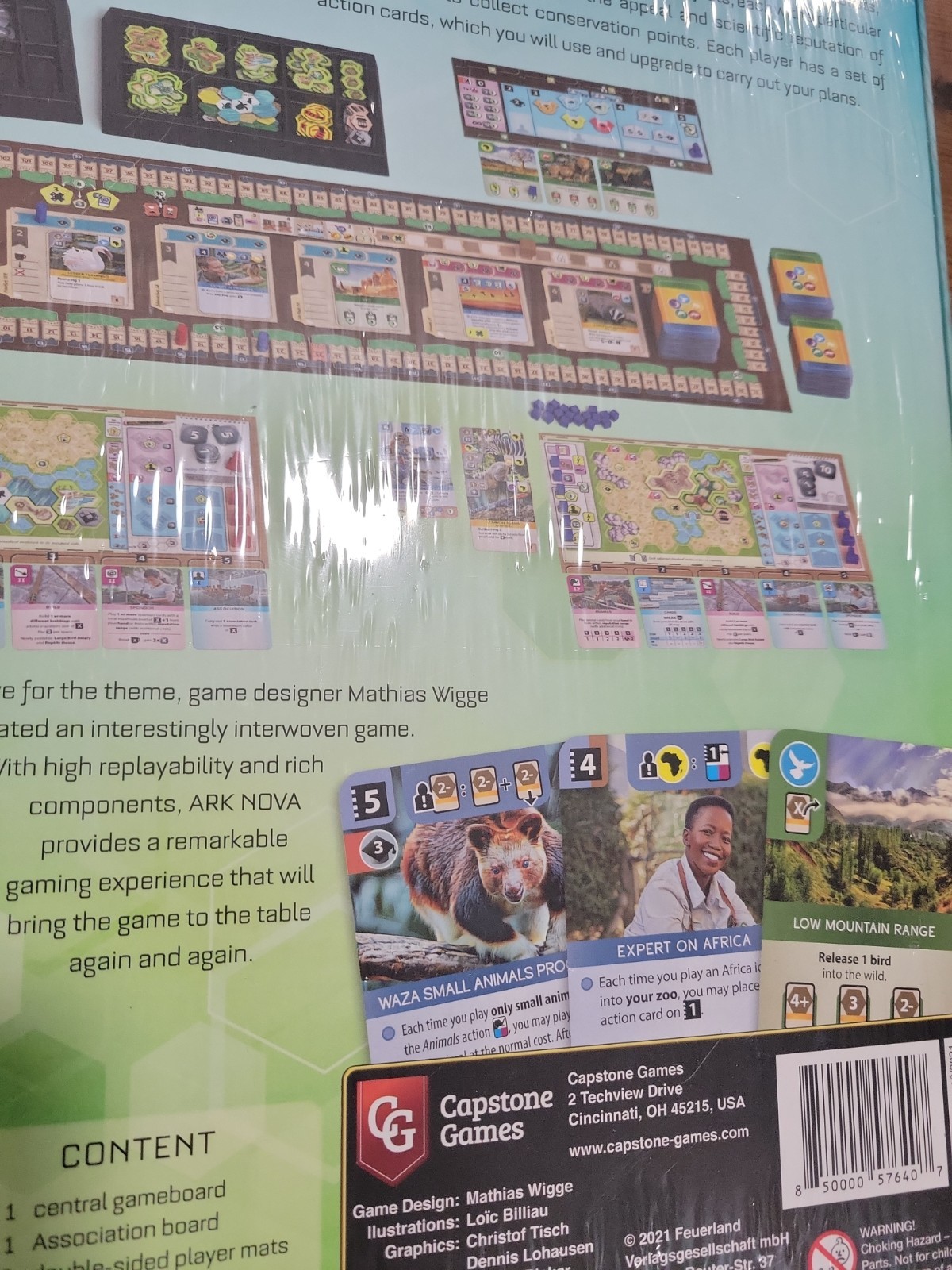 NEW SEALED Ark Nova Zoo Strategy Board Game Build Manage and Conserve
