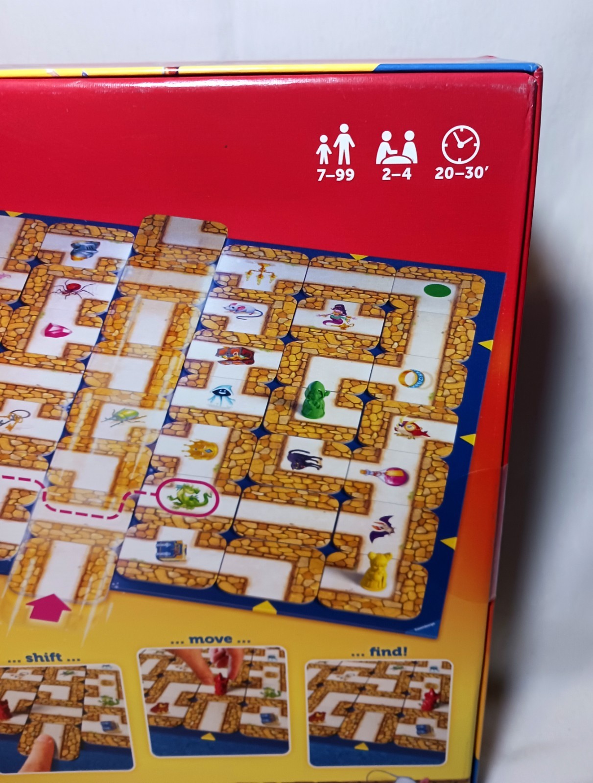 2007 NEW & SEALED Labyrinth Board Game Ravensburger Moving Maze Max J. Kobbert