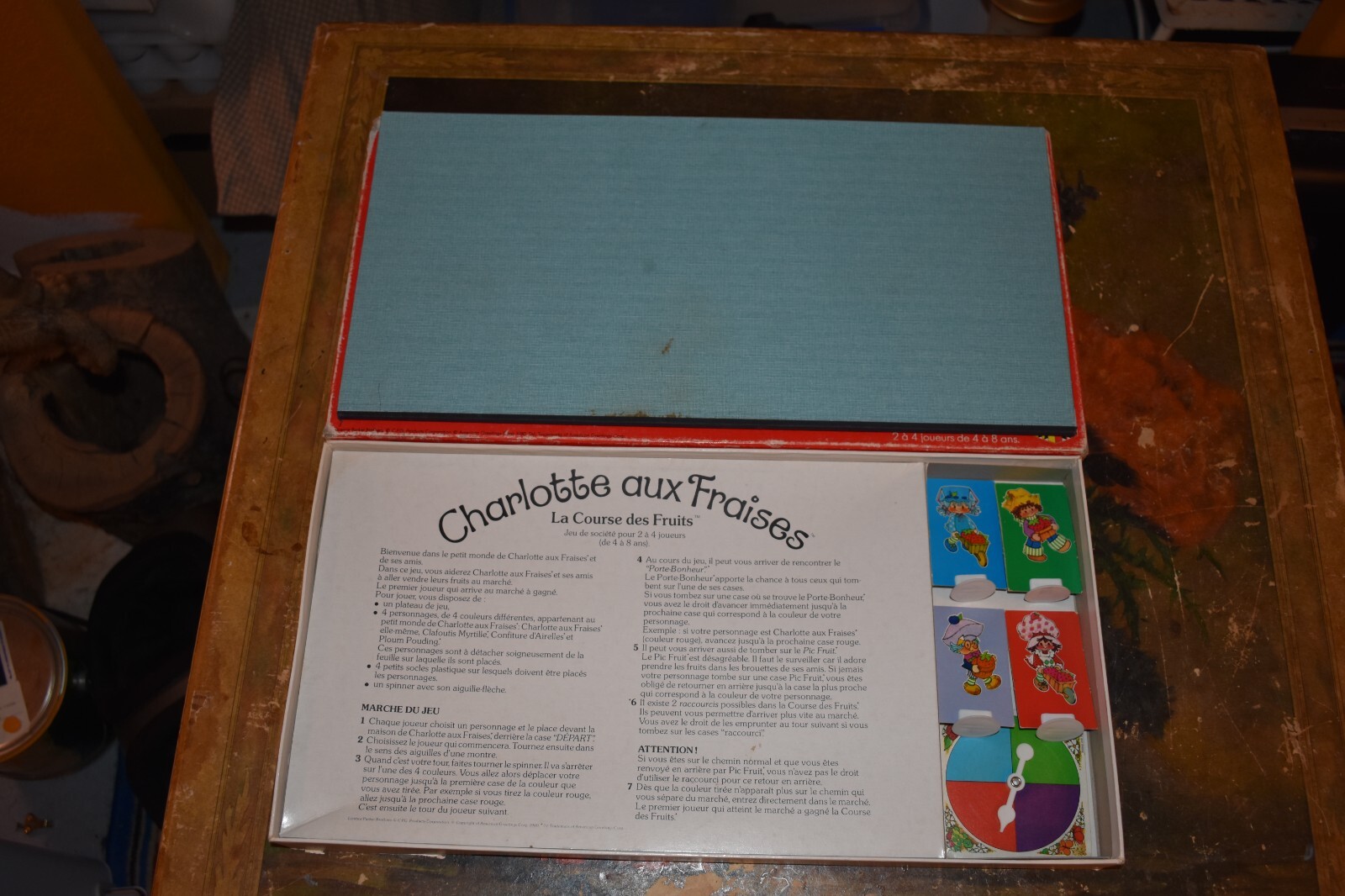 Vintage 1980 Charlotte aux Fraises La Course des Fruits – Strawberry Shortcake