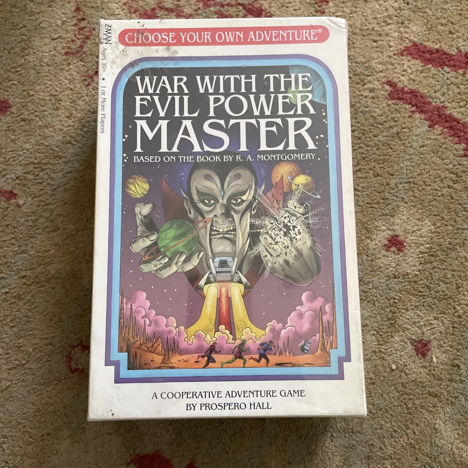 Z-Man Games War With The Evil Power Master Adventure Board Game 2019 SEALED NEW