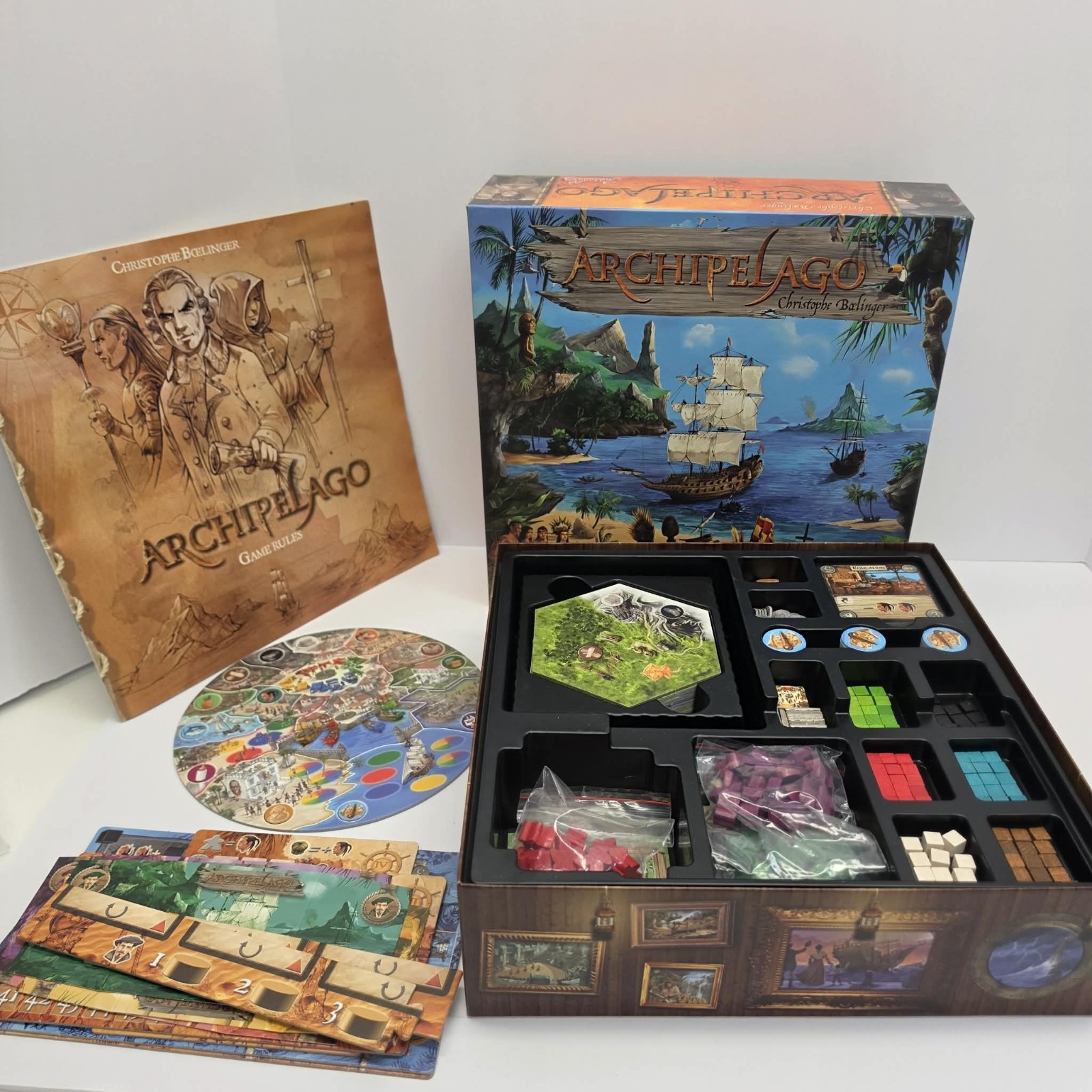 Archipelago Board Game By Christophe Boelinge Out Of Print Excelent Condition