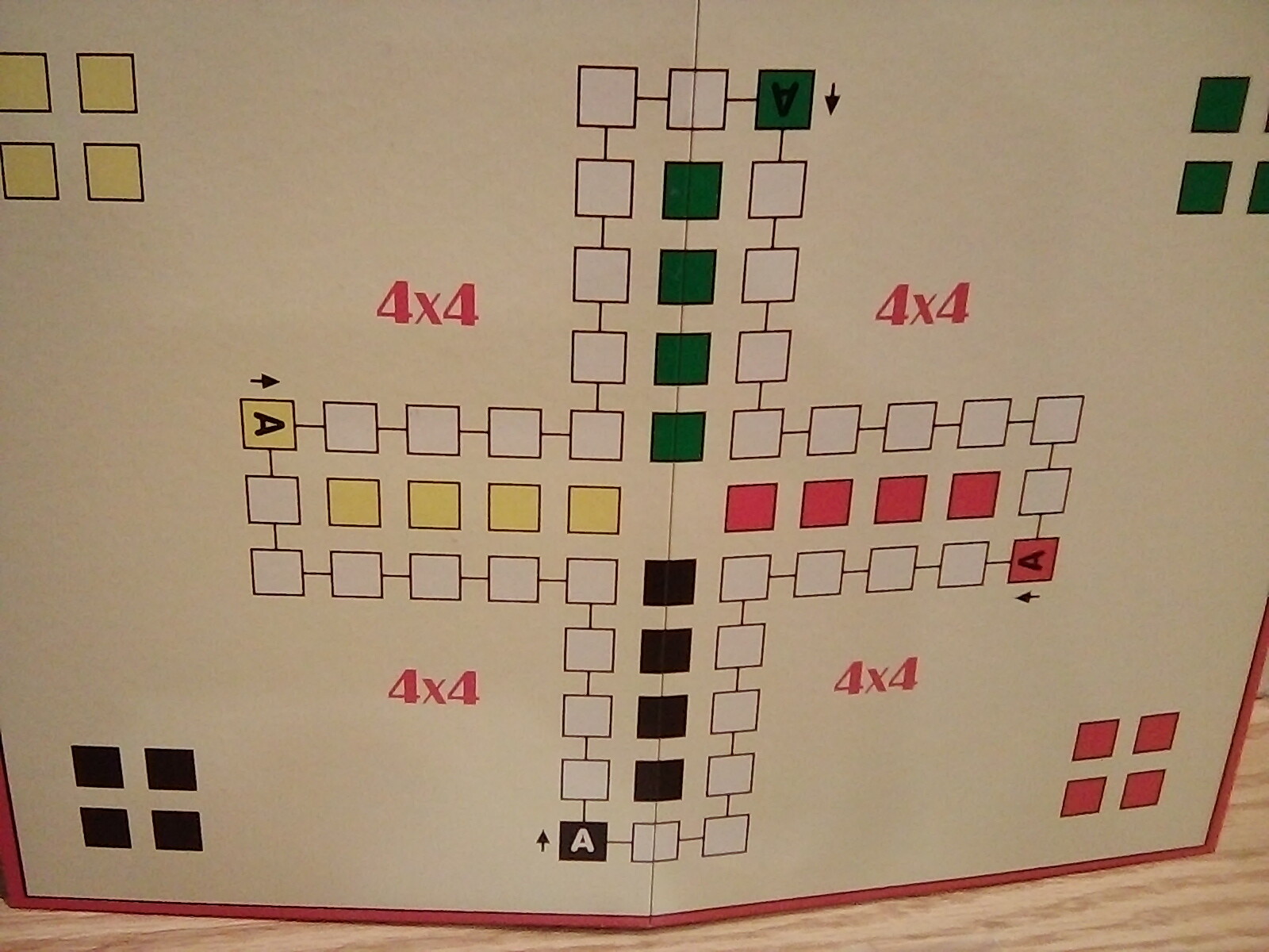 Dutch Jeltha Trading 4×4 Board Game. COMPLETE BRAND NEW