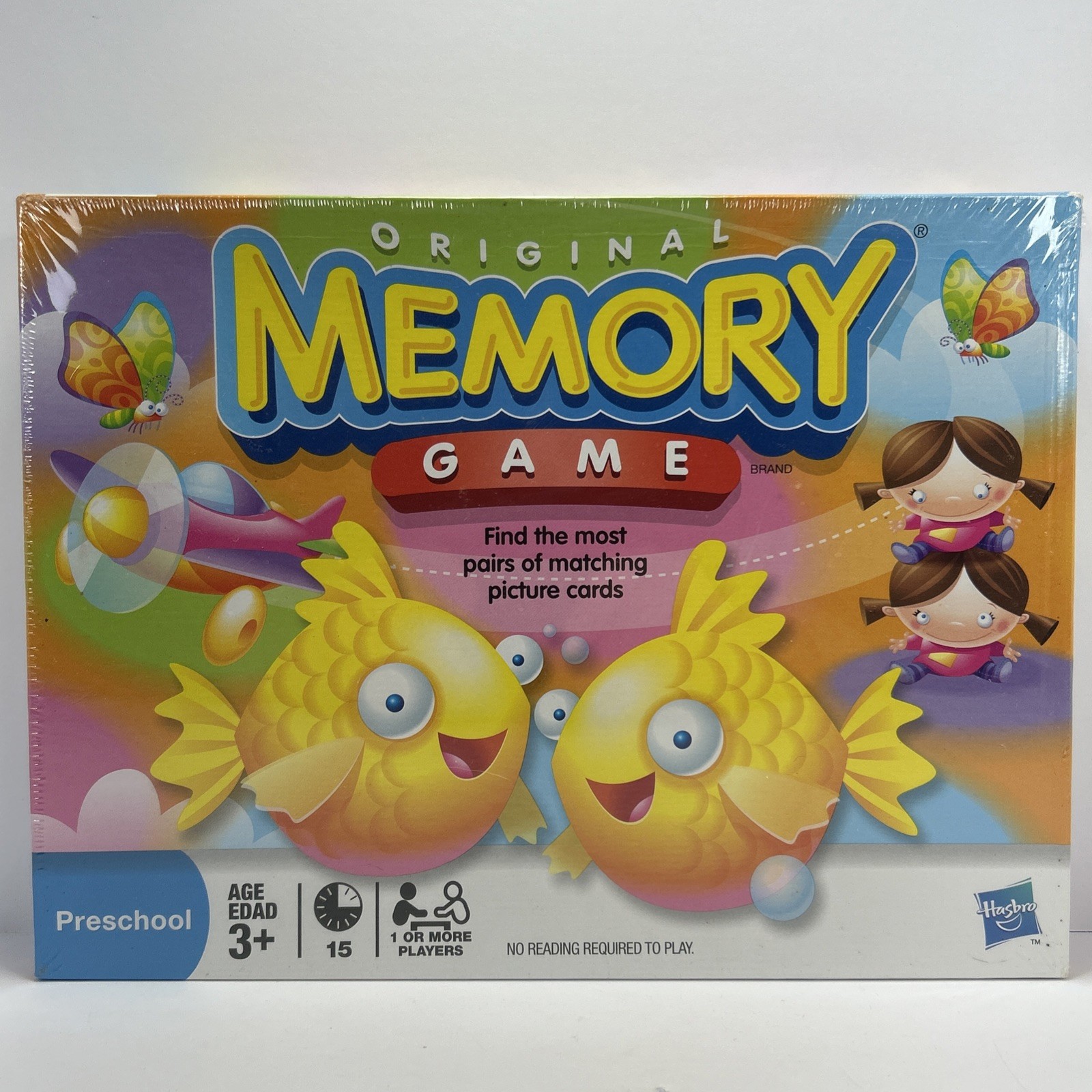Original MEMORY Game Hasbro 2010 Preschool – Sealed