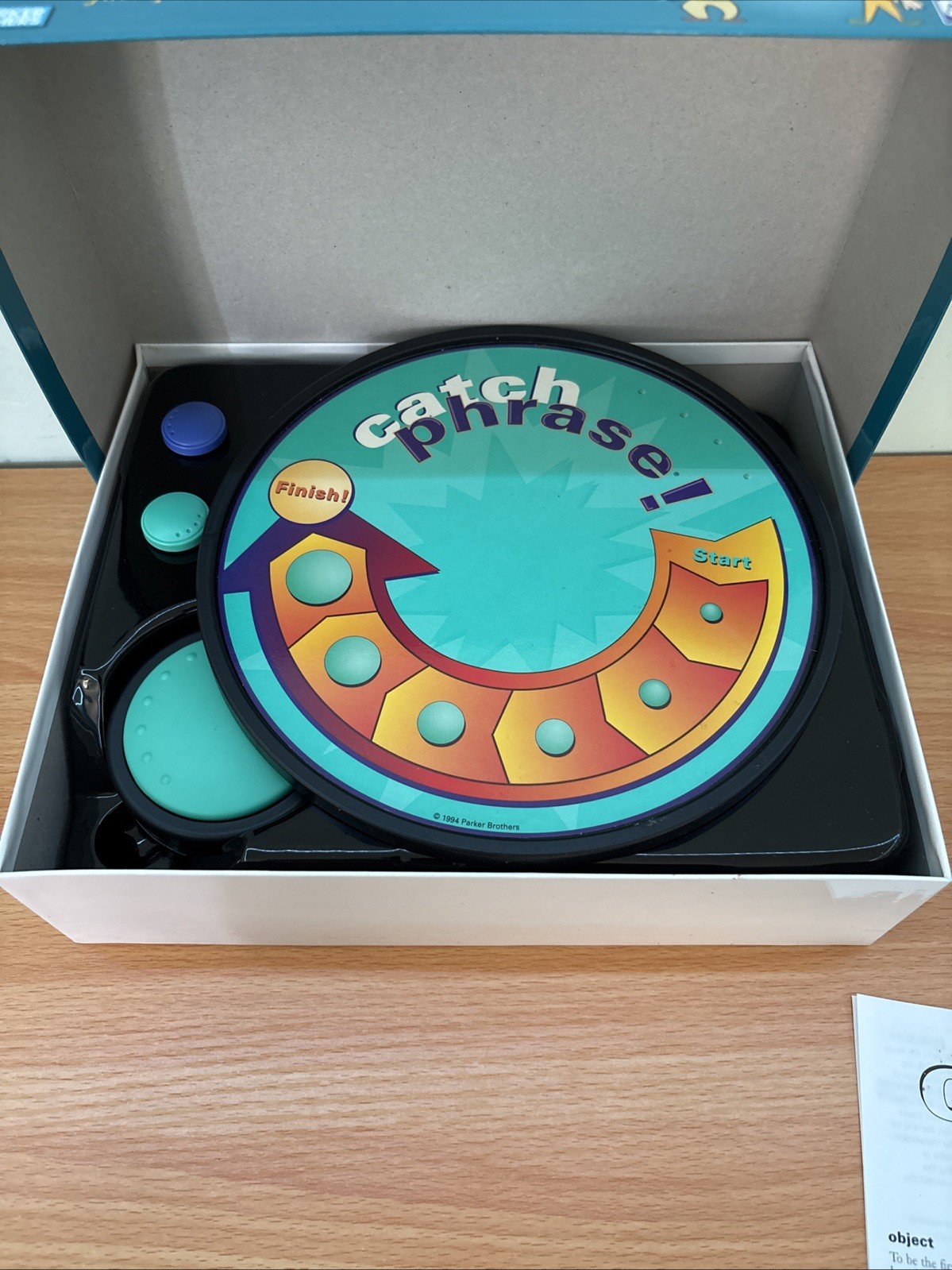Vintage Catch Phrase Game 1994 Parker Brothers Electronic Party Word Game