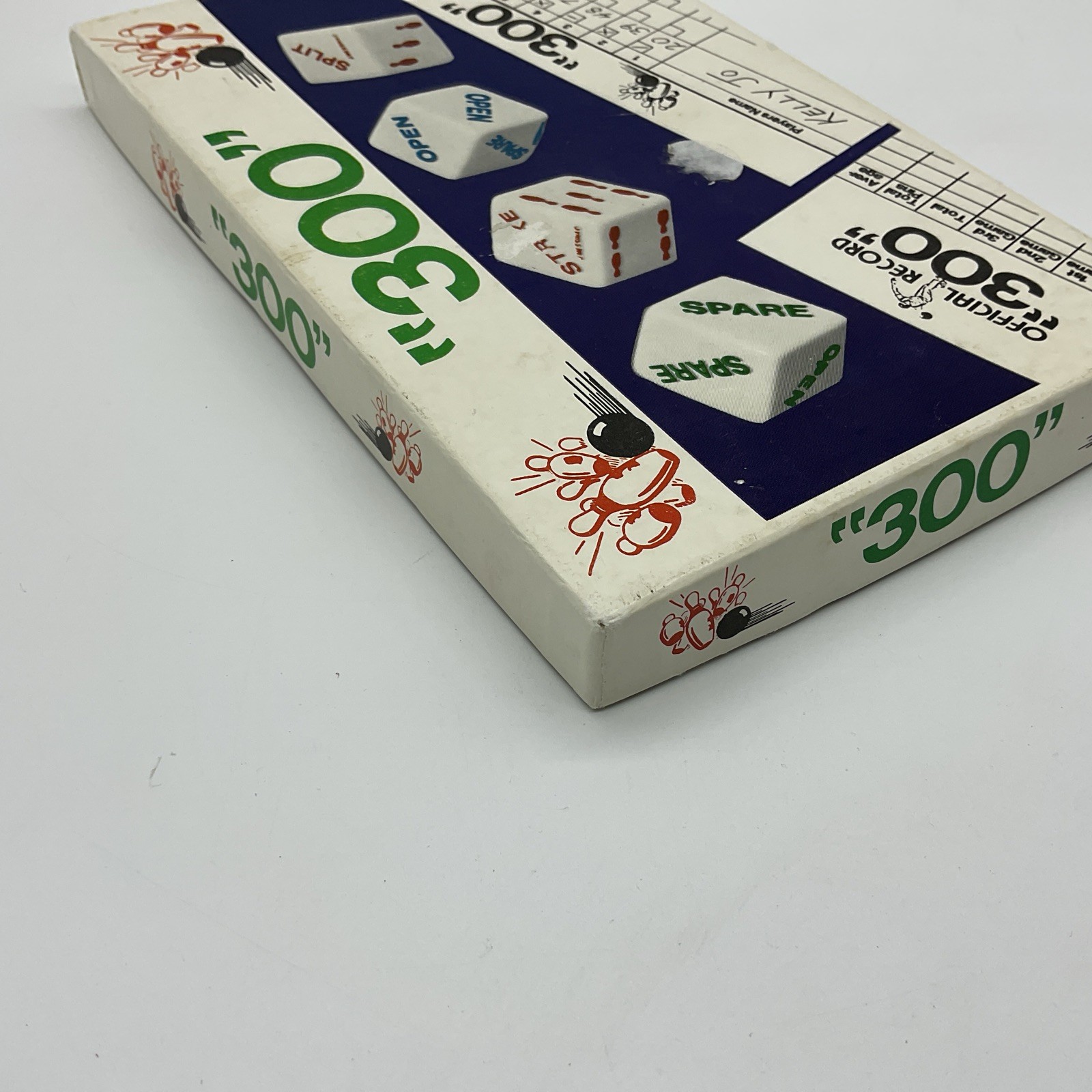 “300” Bowling Dice Game 1979 J. Messina Duluth MN Vintage RARE Complete
