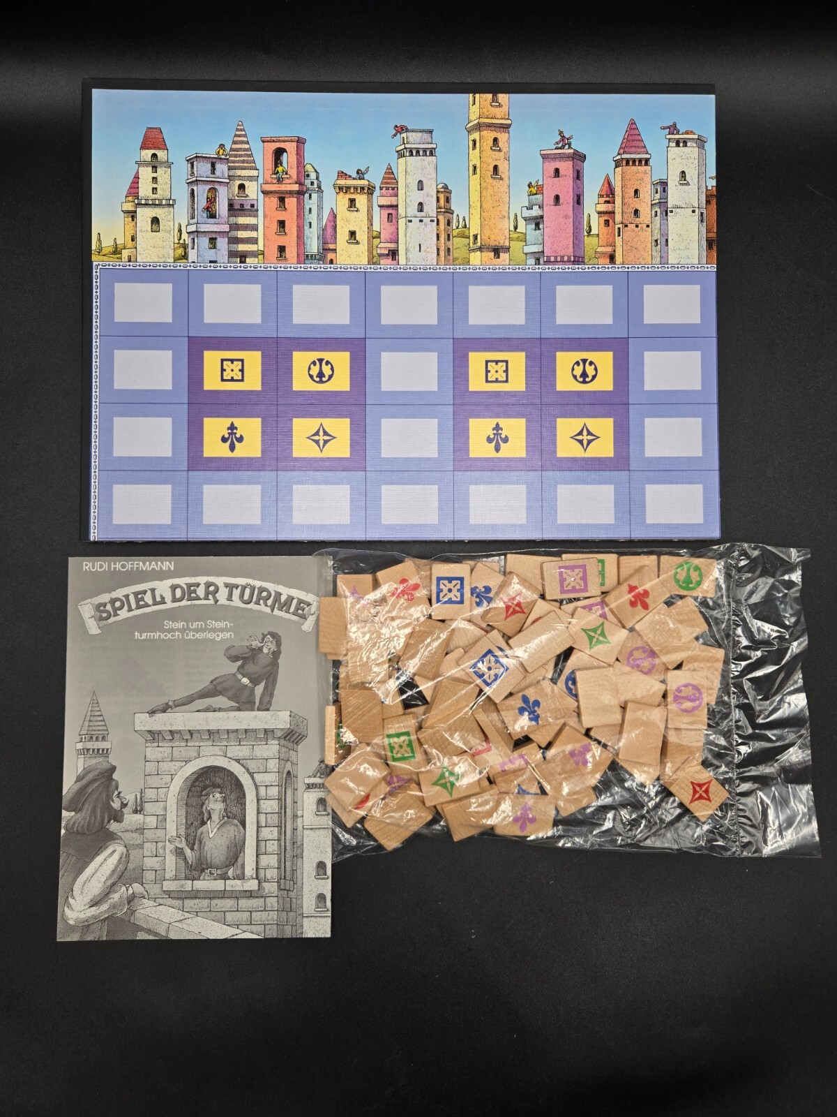 Spiel der Turme Boardgame Schmidt Spiele Game of Towers German