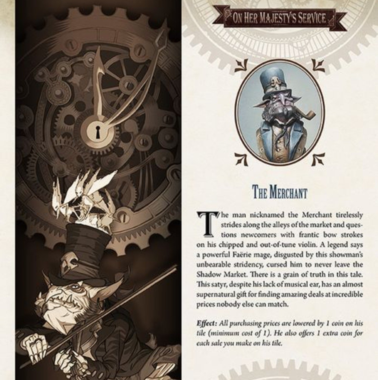 World of Smog On Her Majesty’s Service Steampunk Victorian Board Game NEW