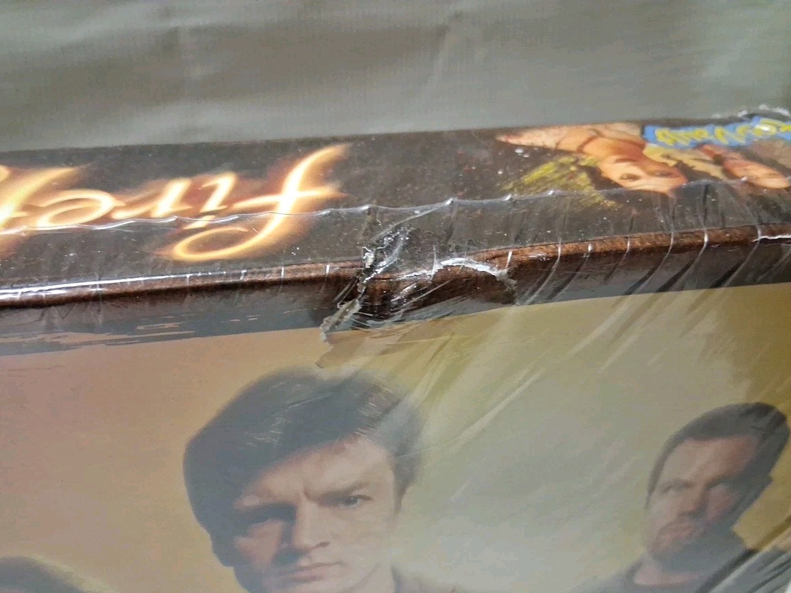 2014 Firefly – Fistful of Credits Board Game Toy Vault NEW Damaged Box