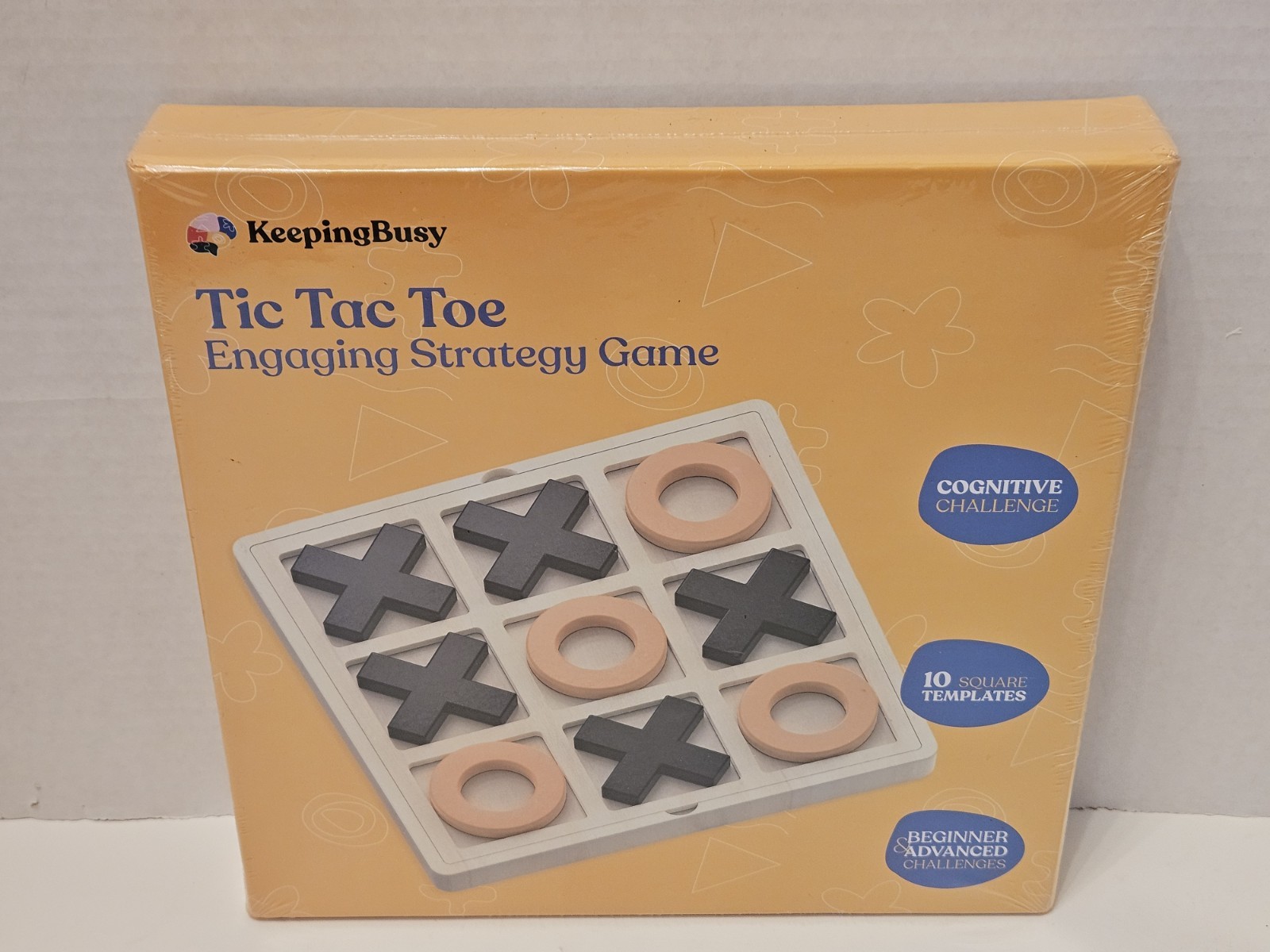 Keeping Busy Tic Tac Toe Dementia Activities for Seniors Elderly Alzheimers Game