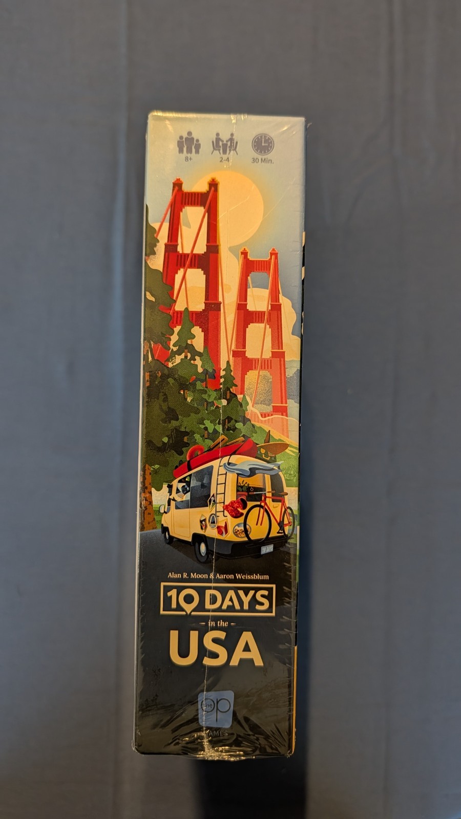 10 DAYS IN THE USA – NEW UNOPENED Board Game 2024 Alan Moon 8+ 2-4 Players