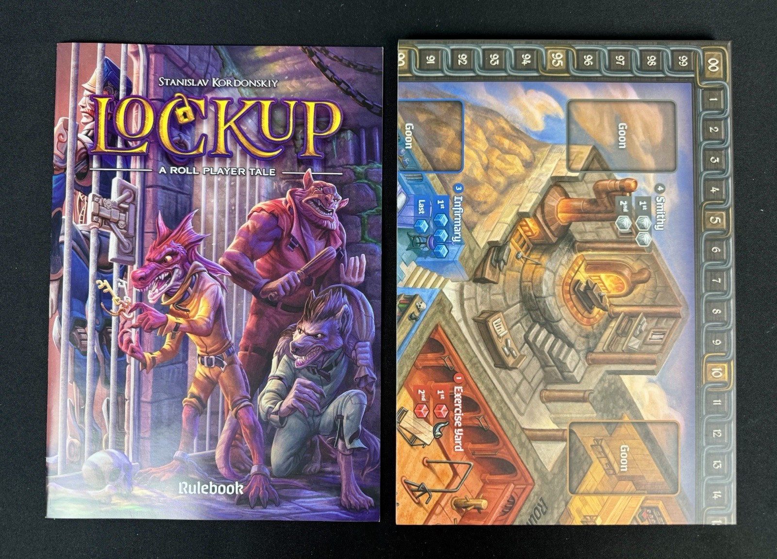 Lockup: A Roll Players Tale & Breakout – KS – Played Once – NM – Complete