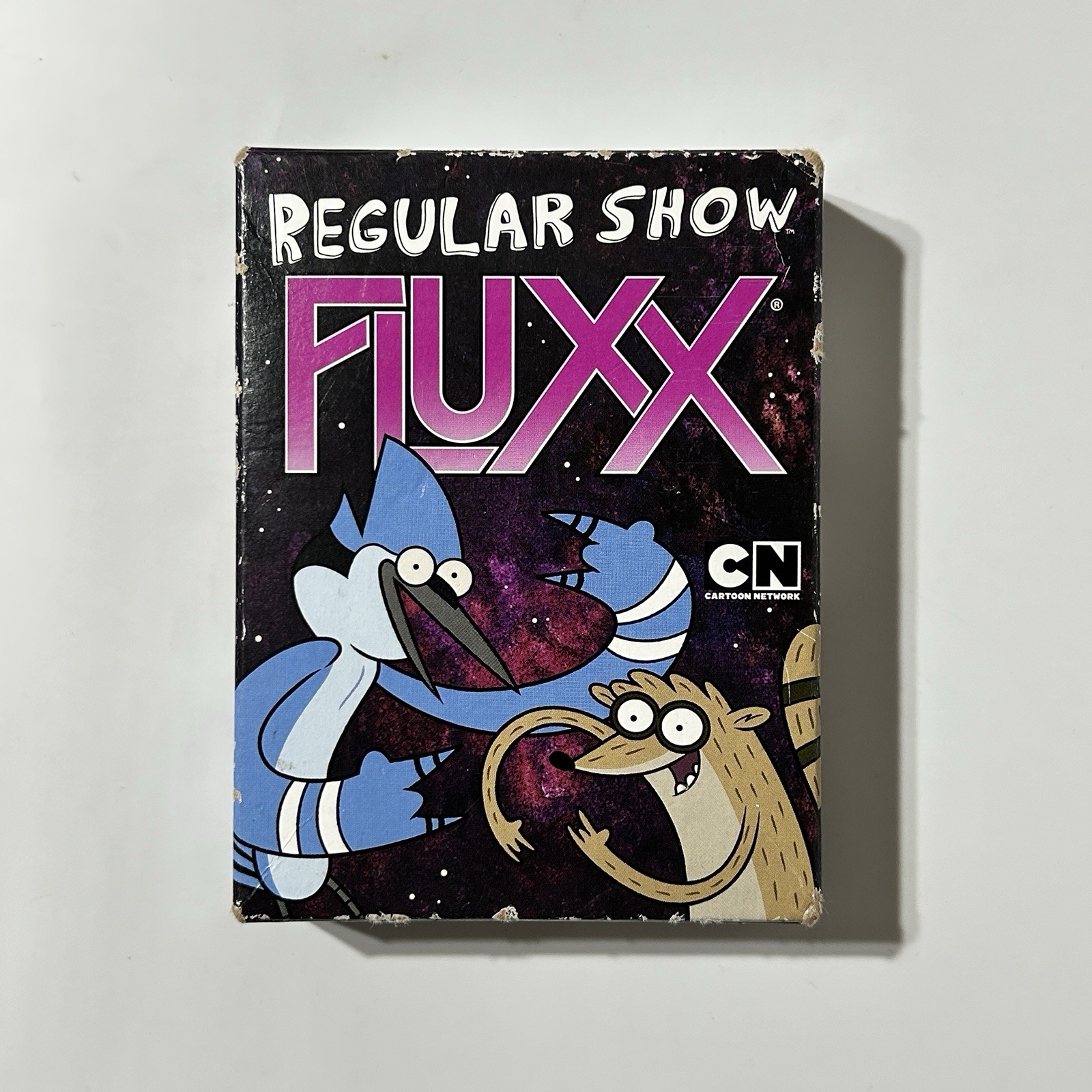 Regular Show Fluxx Card Game Cartoon Network Looney Labs Complete w/ Expansion