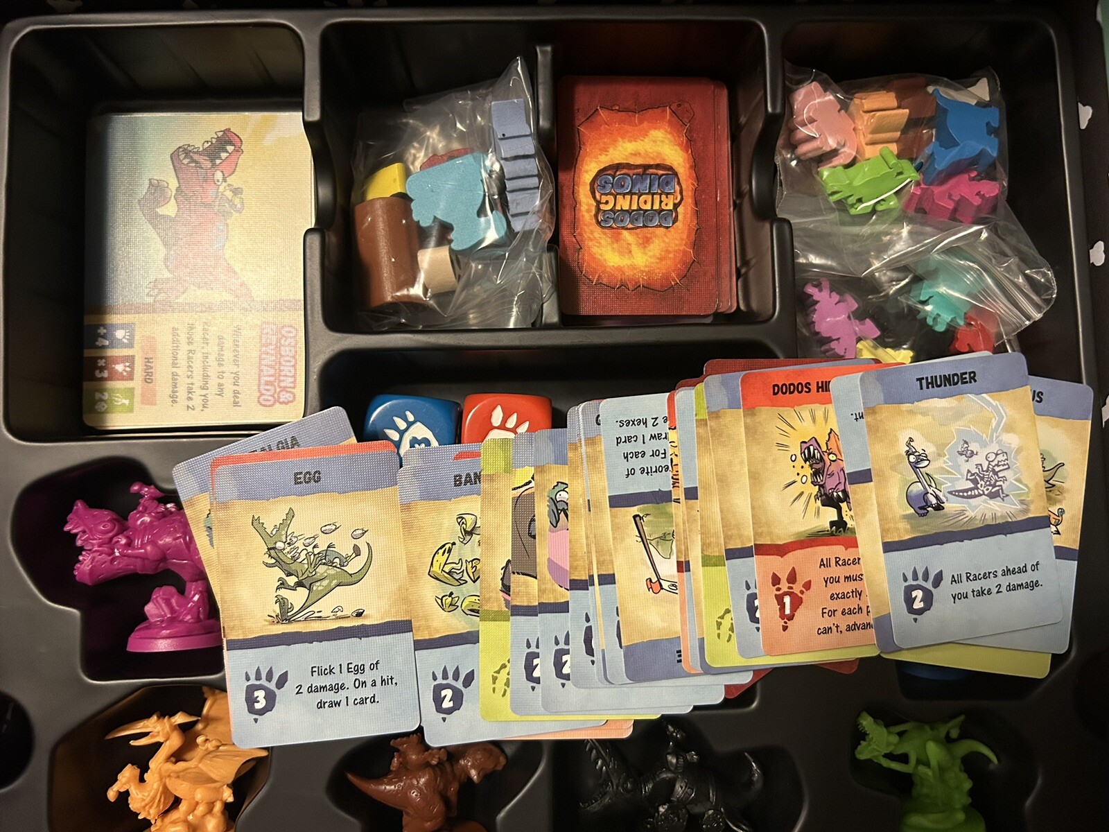 Dodos Riding Dinos – Draco & Detestable Games Kickstarter 2021 With Miniatures
