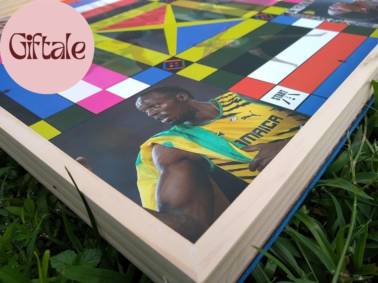 Legendary Athletes Edition – 24X24 Oversized Board Game | Celebrating Jamaica’S