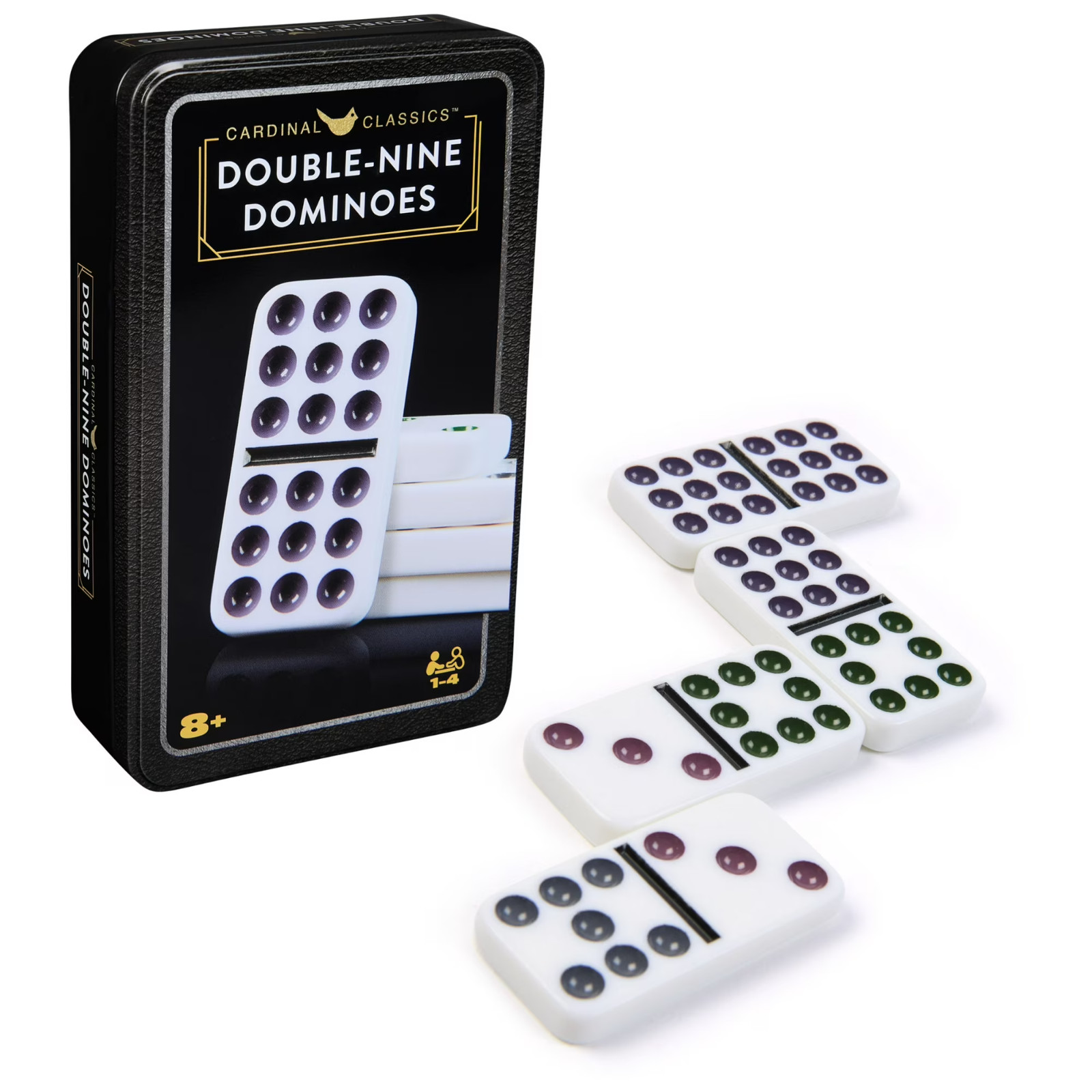 Cardinal Classics Double-Nine Dominoes 55pcs Domino Game by Spin Master New