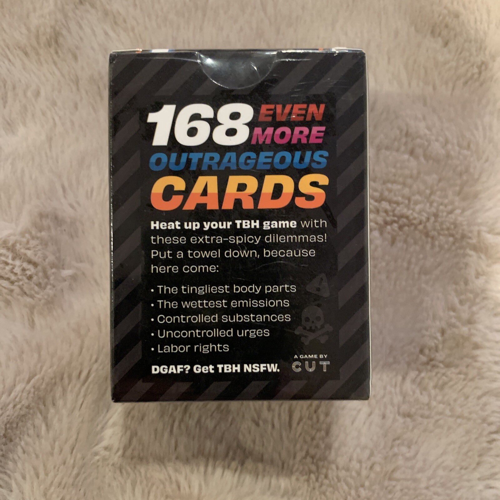 TBH NSFW Expansion Pack Party Card Game for 3 to 8 Players Ages 18 Years and Up