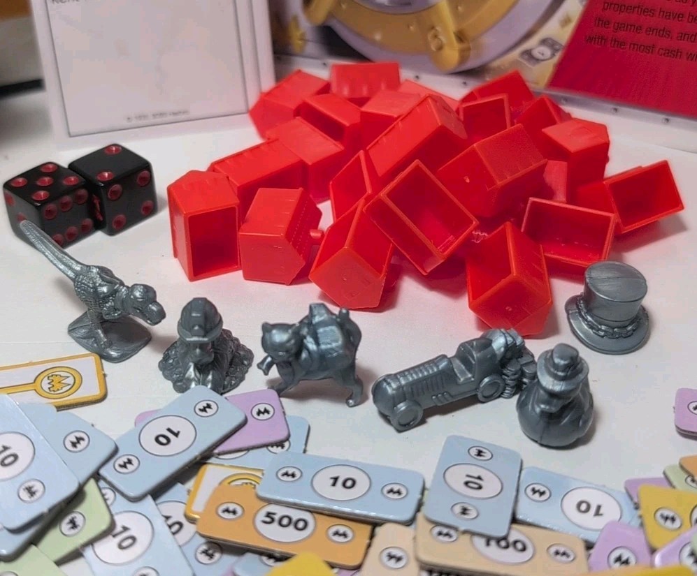 MONOPOLY Secret Vault Board Game Complete