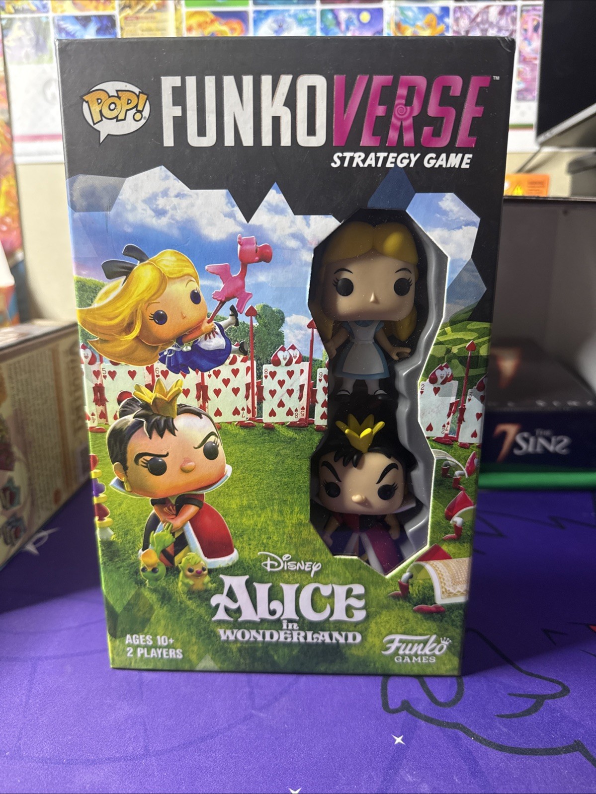 Funko Pop! Funkoverse Strategy Game Alice in Wonderland Board Game NEW