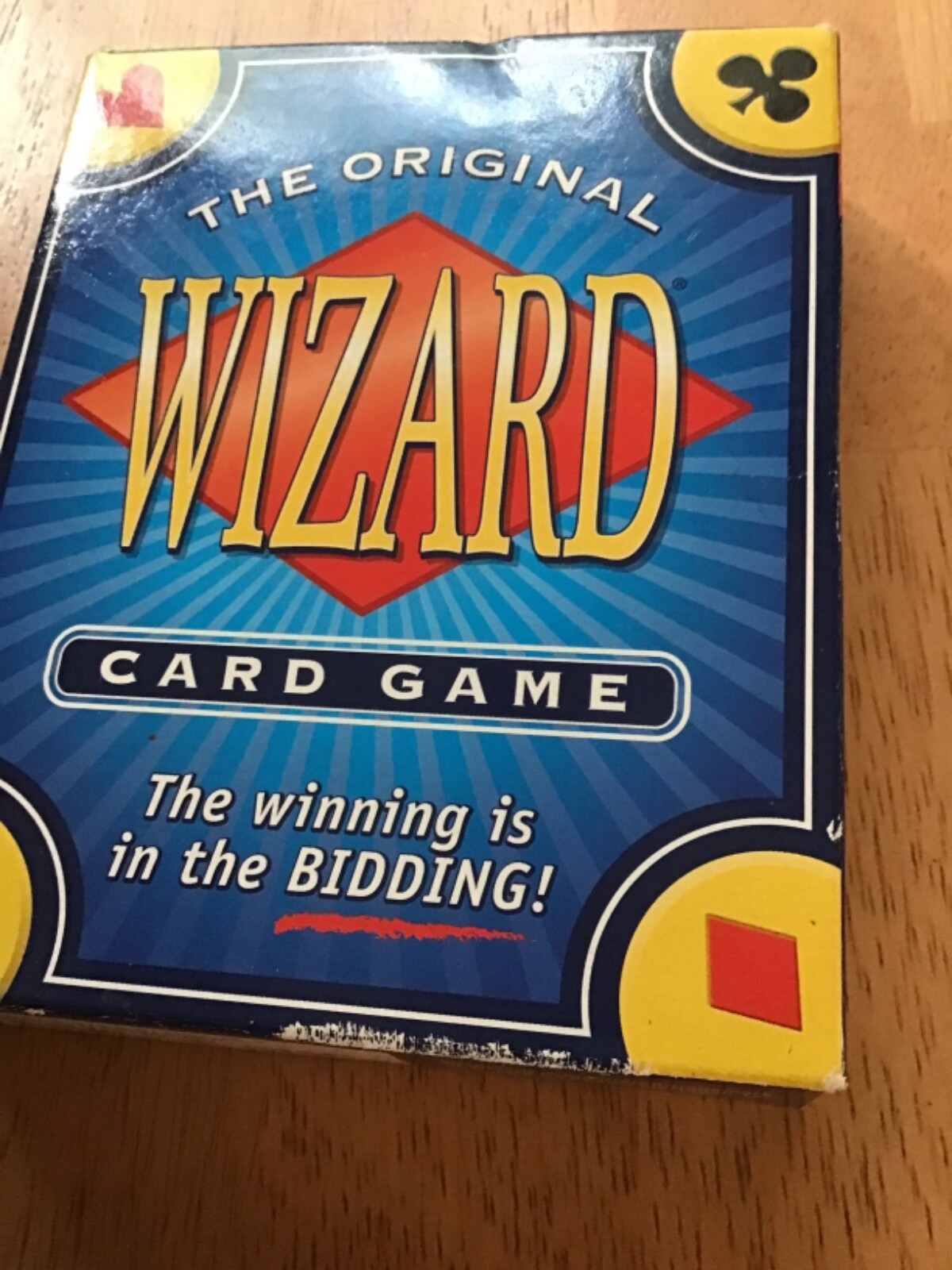 NEW – The Original Wizard® Card Game by U.S. Games System, Game of Trump Bids