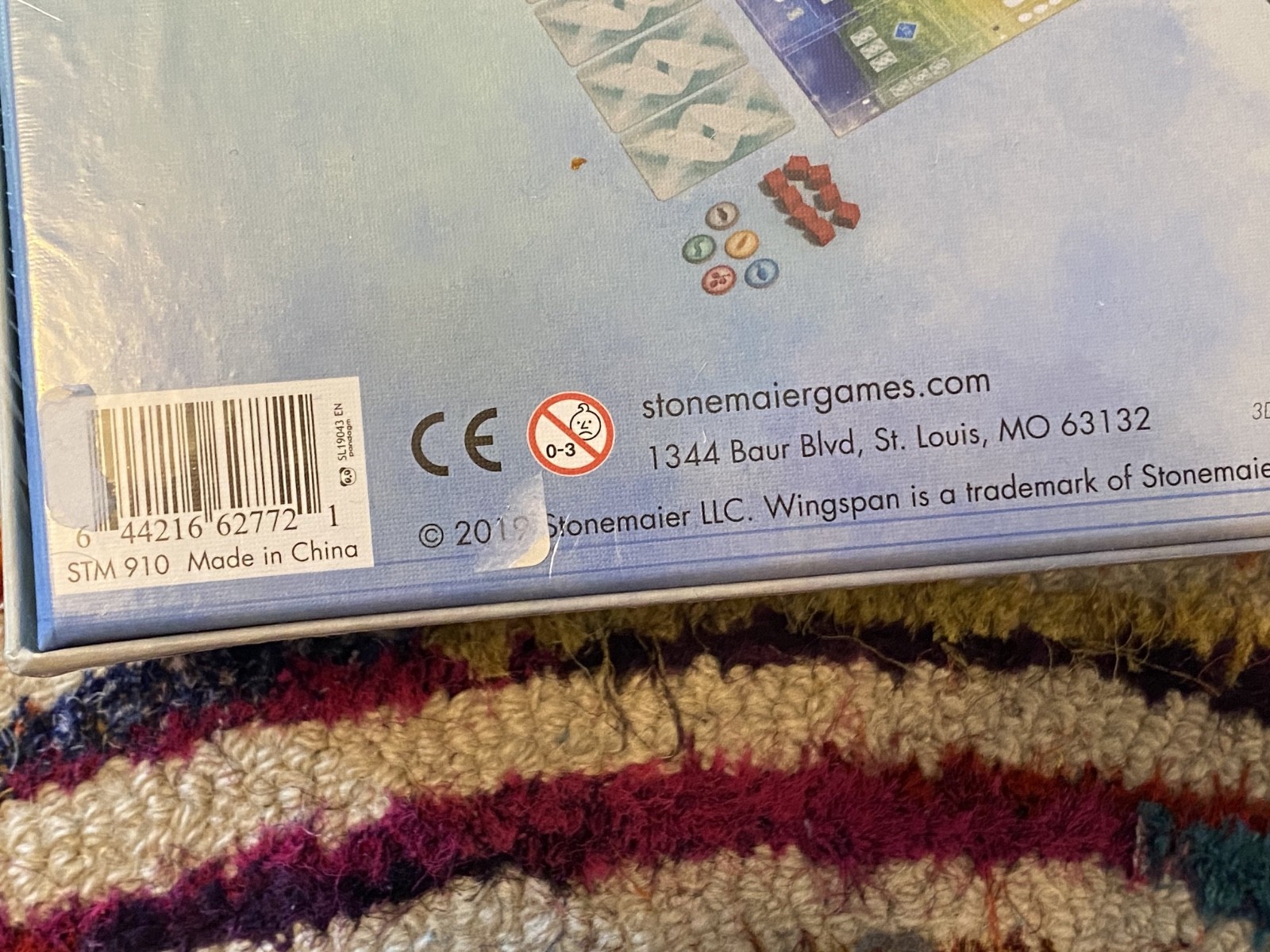 Wingspan SM Stonemaier Games w/ Swift-Start Pack Board Game New & Sealed STM 910