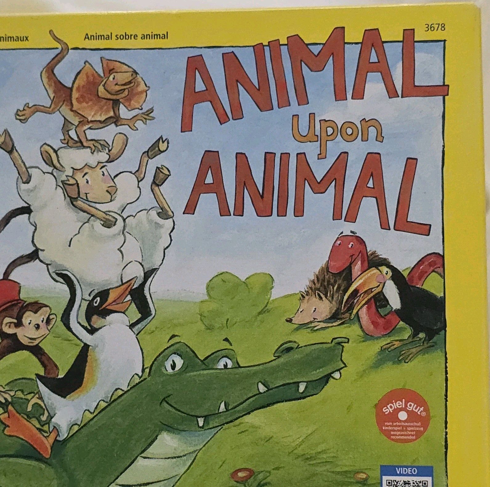 Haba Animal Upon Animal Wood Stacking Game Made in Germany Complete