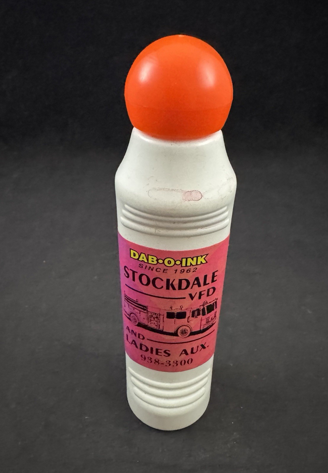 Vintage Dab-O-Ink Stockdale VFD Bingo Dauber – Made in USA